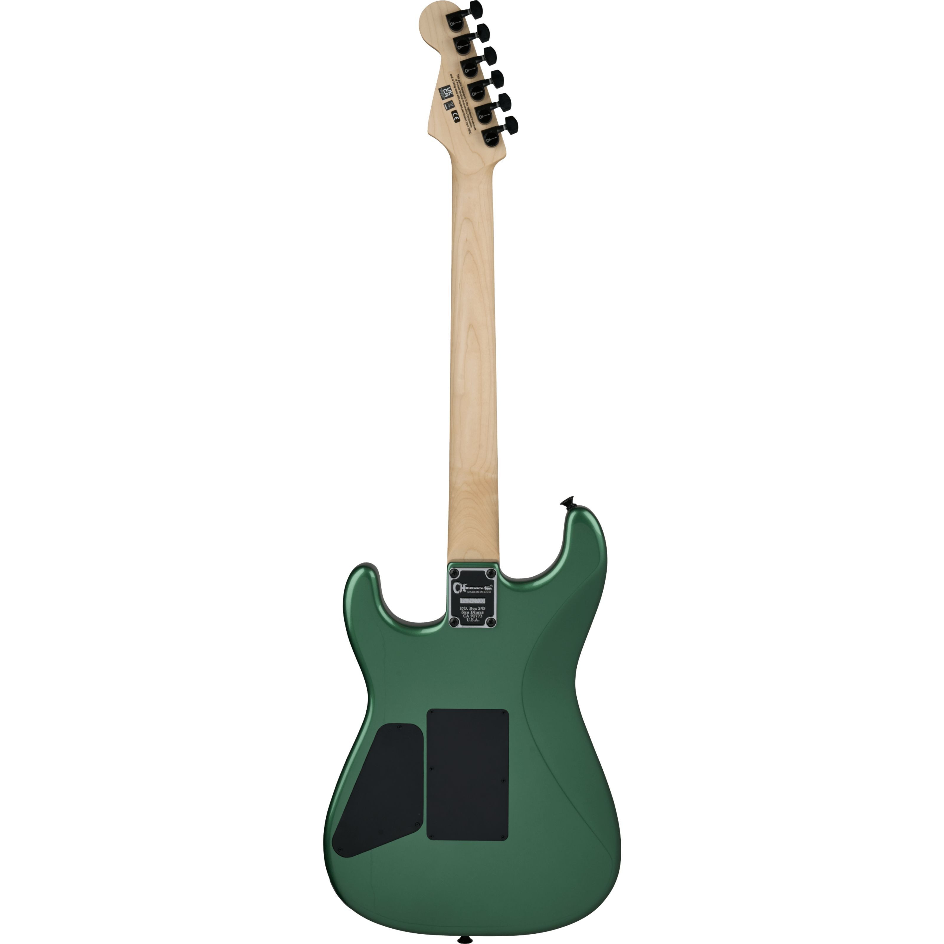 Charvel E-Gitarre, E-Gitarren, ST-Modelle, Pro-Mod San Dimas Style 1 HH FR MPL Pelham Green - E-Gitarre