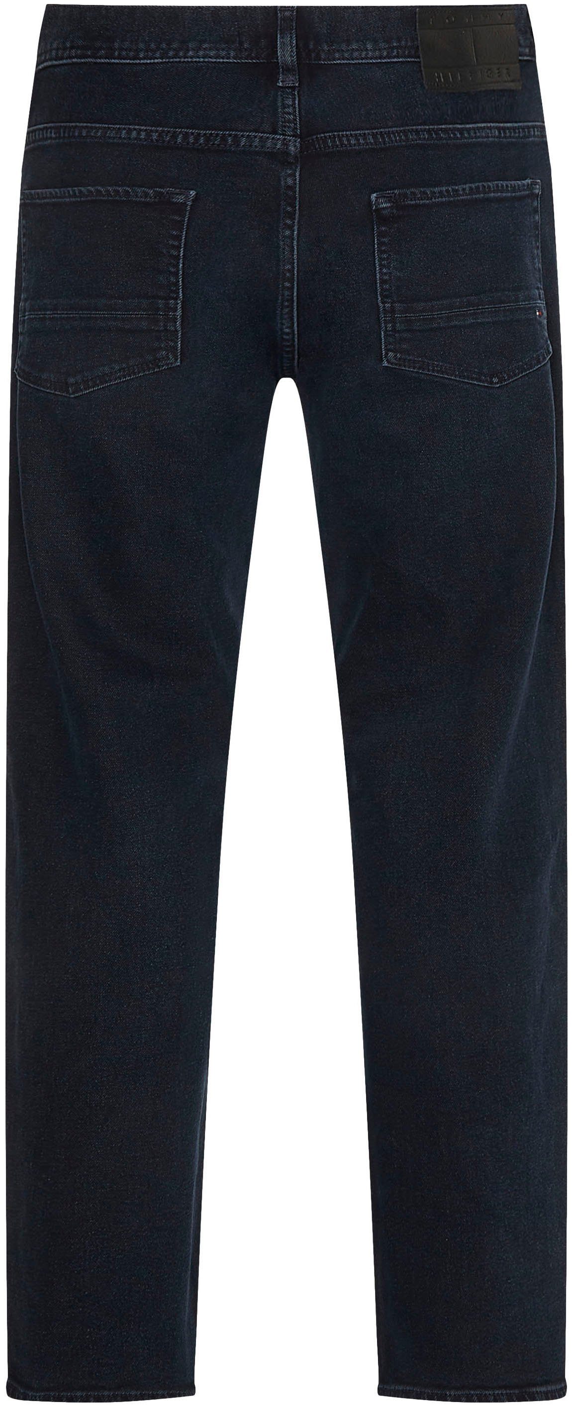 mit Hilfiger Tapered-fit-Jeans MOORE ESCO Fade-Effekt TAPERED BLUEBLK STR Tommy