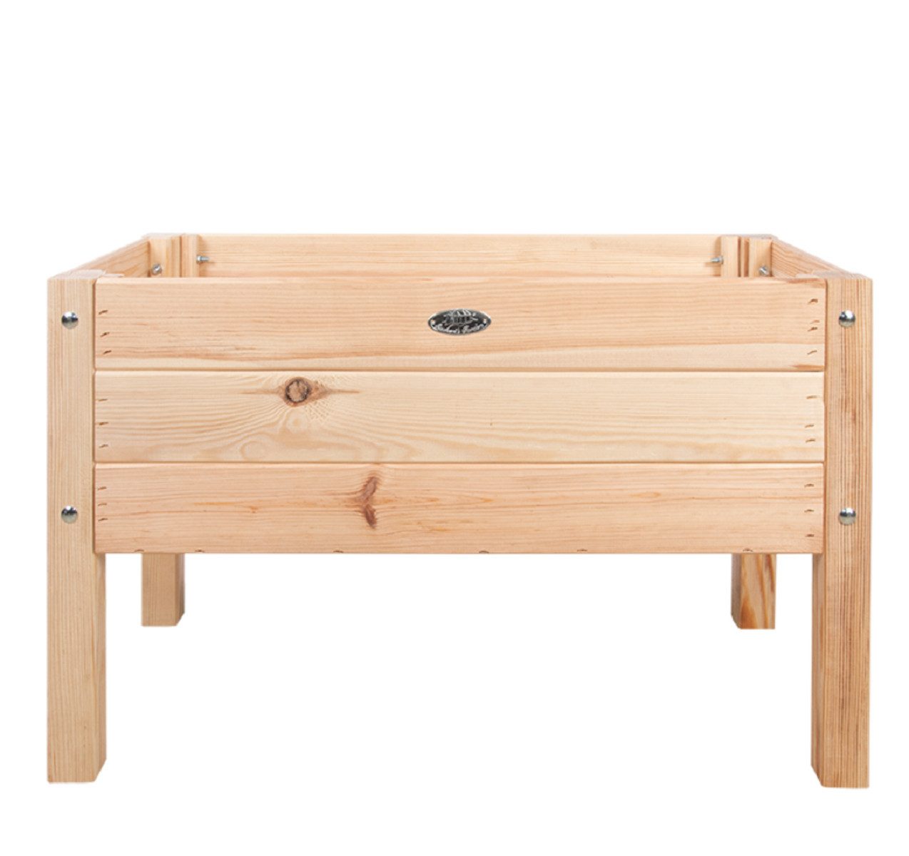 degawo Pflanztisch Kinder Hochbeet Kiefernholz Frühbeet Kräuter Beet Garten Pflanz Tisch (Kinderhochbeet)