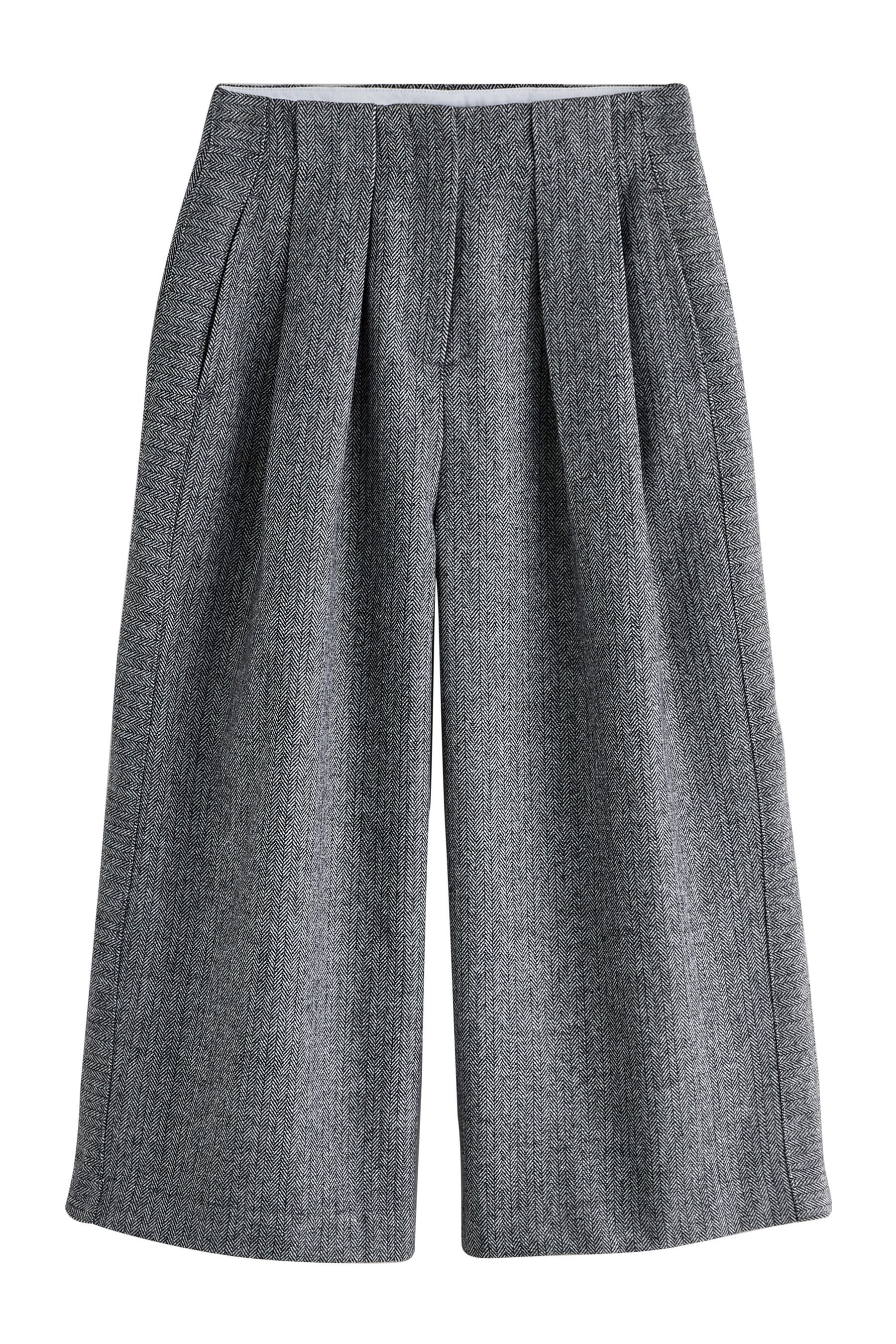 Next Culotte N. Premium Hosenrock mit Fischgrätmuster und Wolle (1-tlg) günstig online kaufen