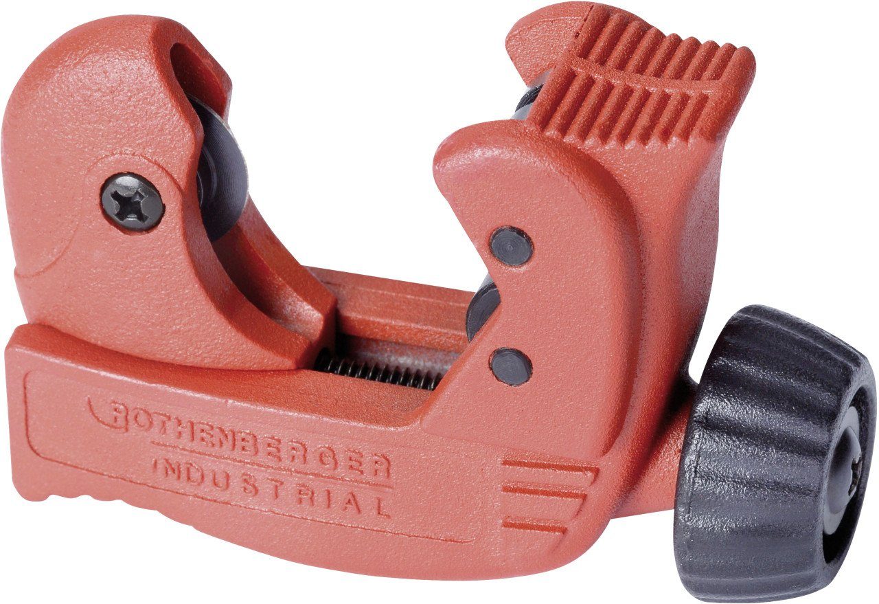 Sanitär-Installationsset Rothenberger Rohrabschneider MiniMax rot, schwarz