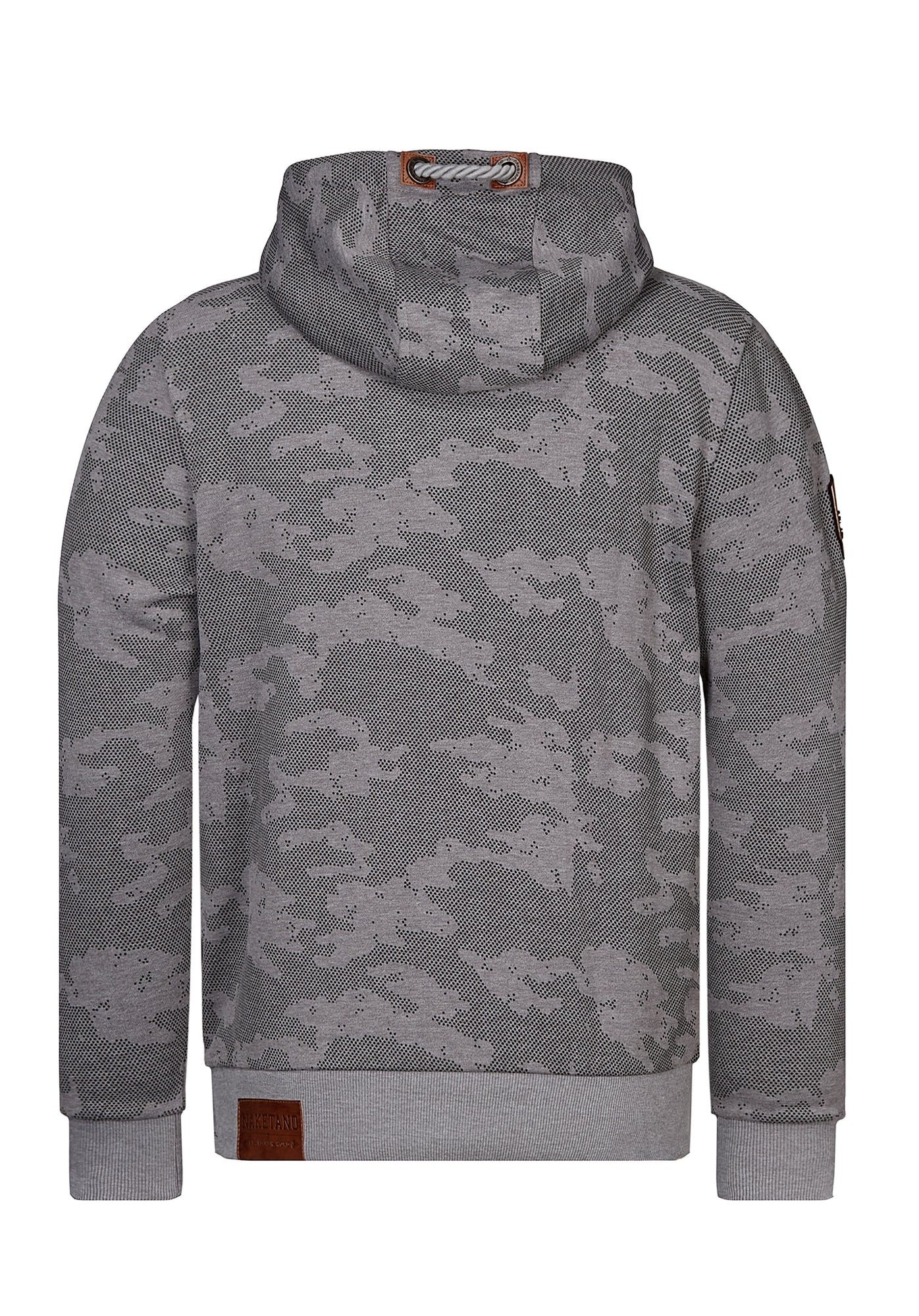 naketano Hoodie Kapuzenpullover Herren Baumwolle, weich, Kapuze, Kängurutasche (Spar-Set, Supapimmel) Hoodie, weiche Sweatware, Rippbündchen, Streetwear, Loungewear