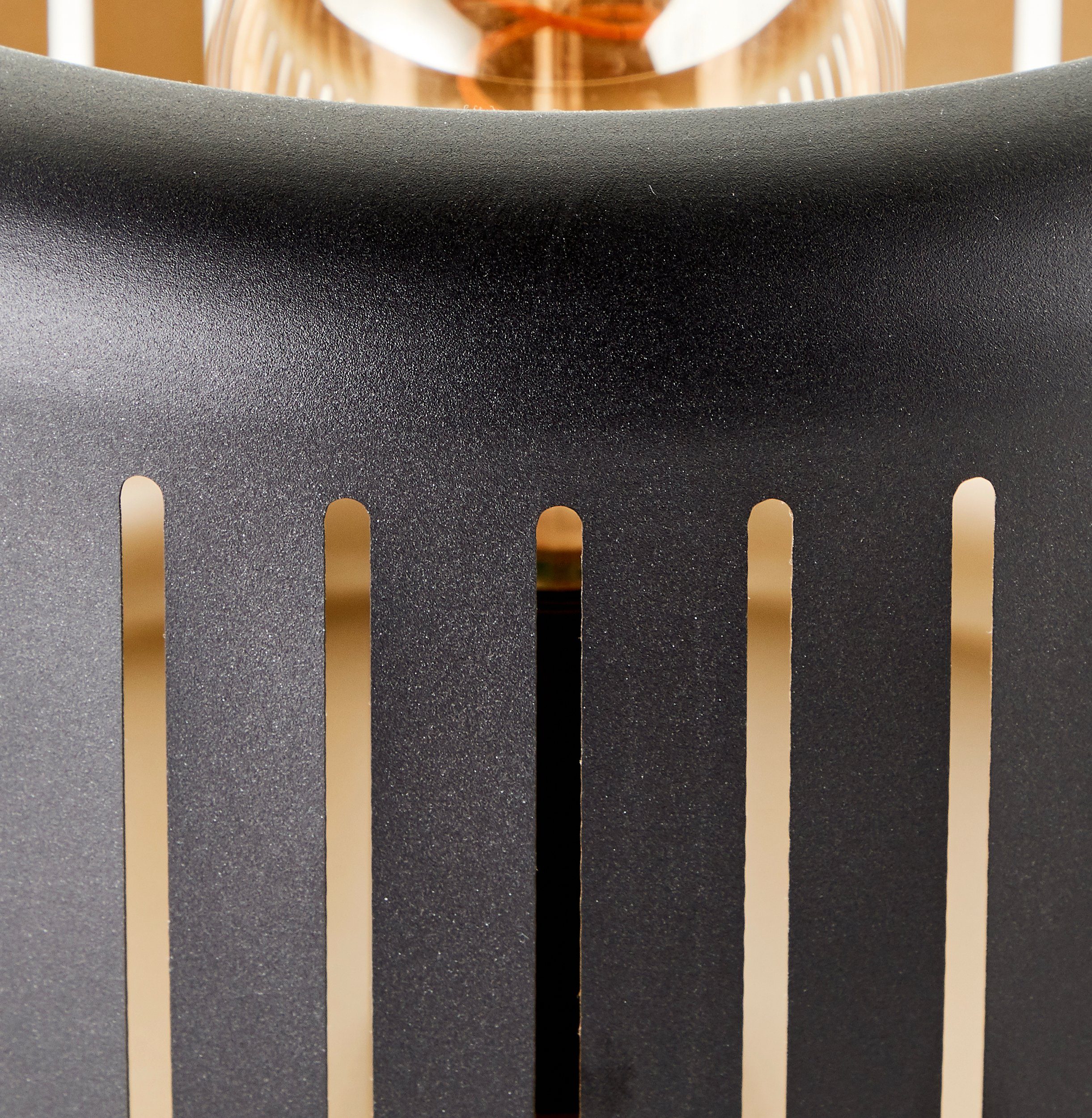 Brilliant Tischleuchte Tyas, ohne Leuchtmittel, x 27 cm, schwarz/goldfarben E27, 19 Metall