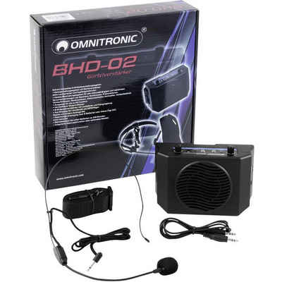 Omnitronic Nahbeschallungssystem Portable-Lautsprecher