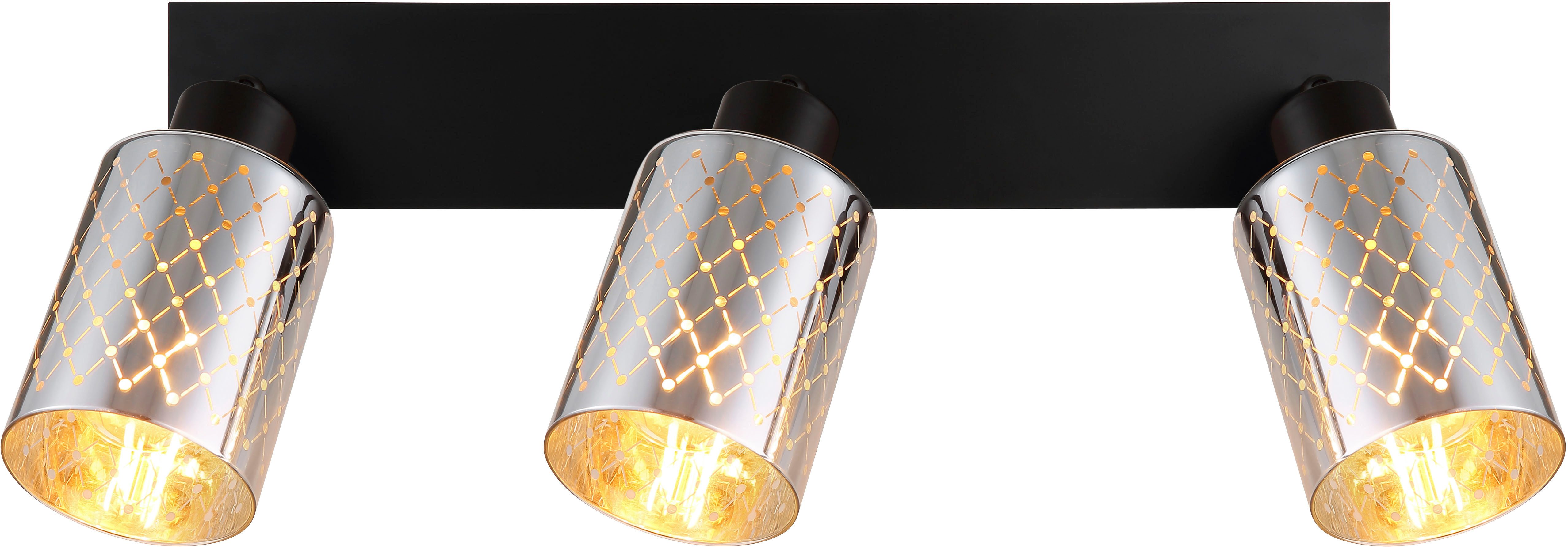 GLOBO LIGHTING Deckenstrahler ALONSO, ohne Leuchtmittel, Spot Deckenspot Flur Schlafzimmer Wohnzimmer