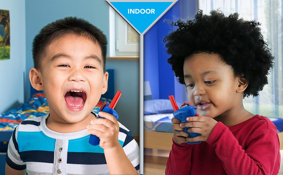 eKids Walkie Talkie Paw Patrol Walkie Talkies Marshall und Chase, Fördert Kreativität & Teamgeist