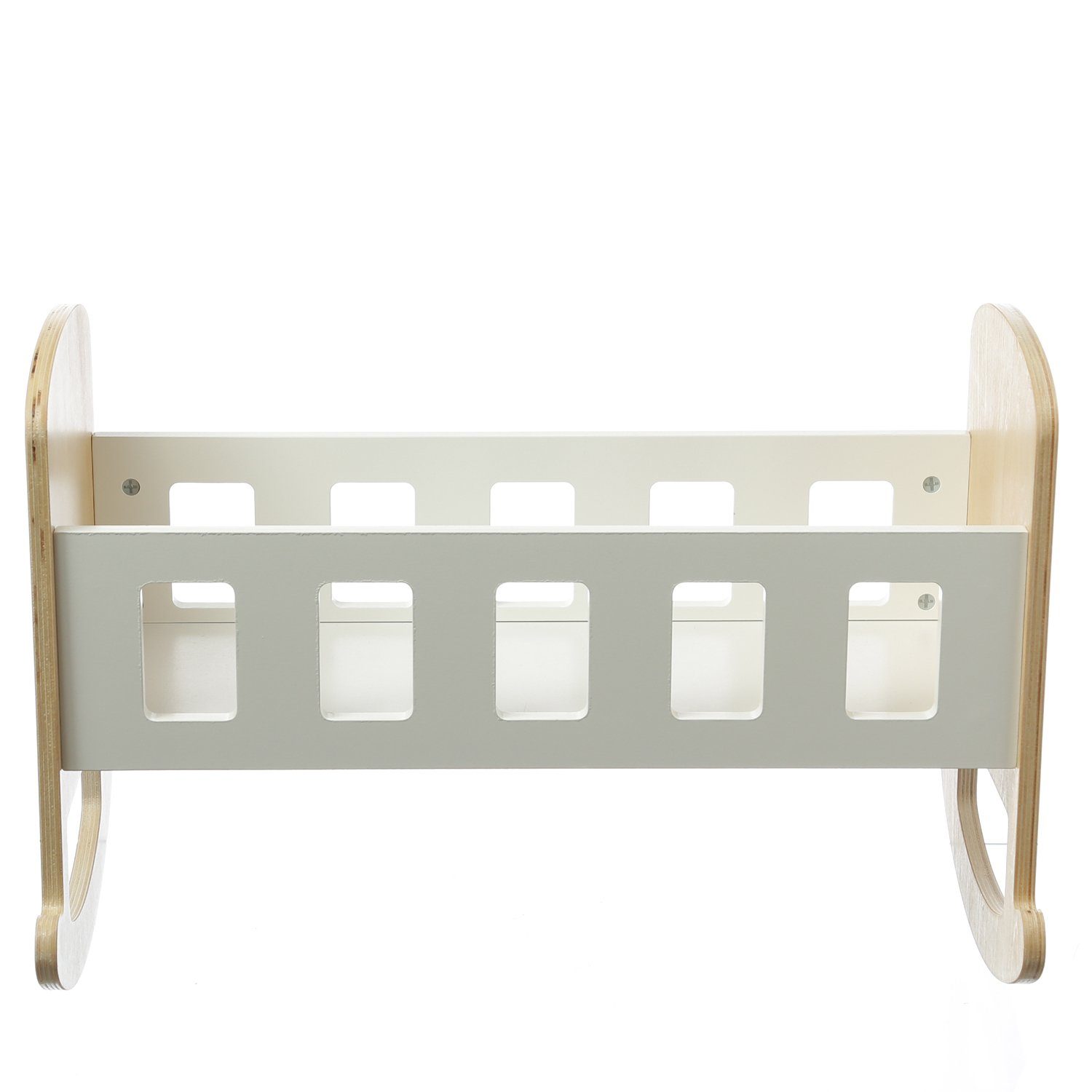 HOLLYHOPPER Puppenwiege Puppenwiege Puppenbett aus Holz günstig online kaufen
