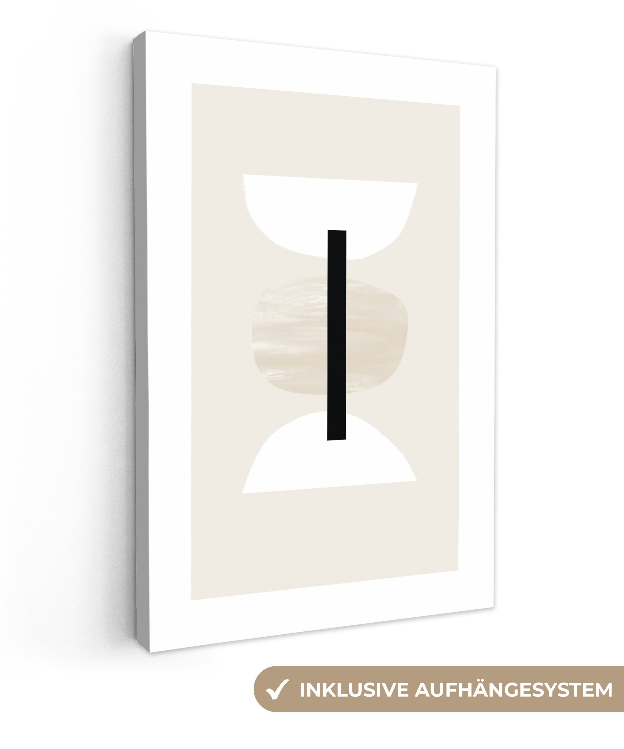 OneMillionCanvasses® Leinwandbild Abstrakt - Geometrische Formen günstig online kaufen