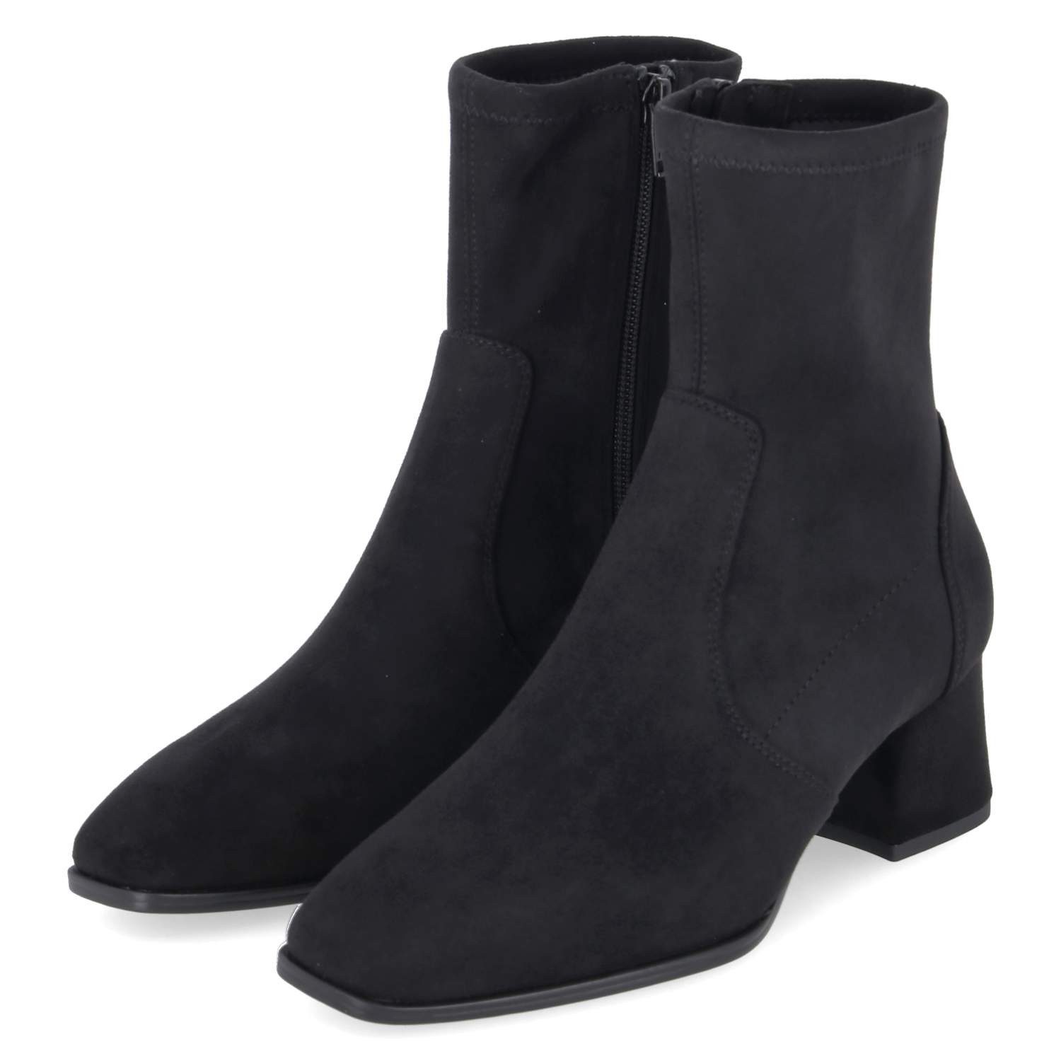 Unisa Unisa Ankle Boots LANTOS_ST_BLACK Damen Textil black Schlupfstiefel