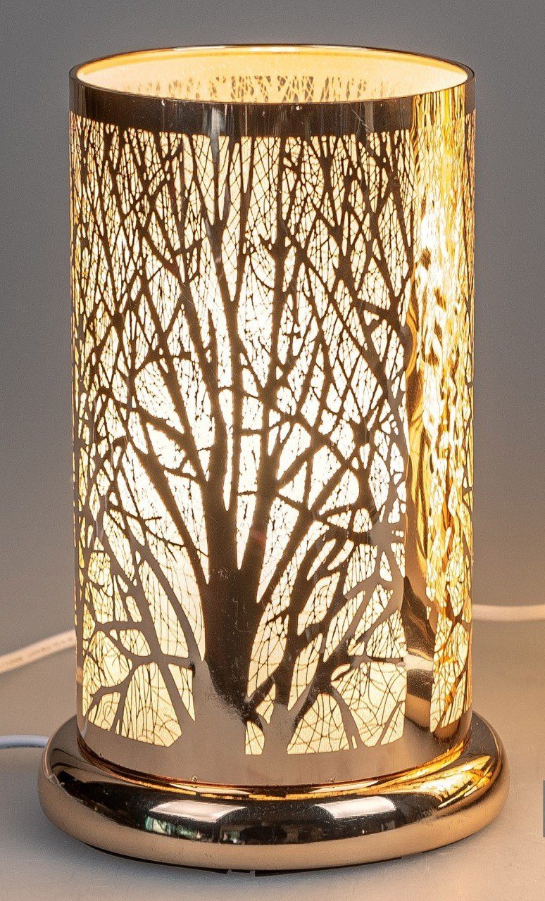 LED Deko Lampe, Leuchte Libelle mit Timer H. 20cm braun Glas Formano F24, Deko- und Tischlampen, Formano, Marken & Serien
