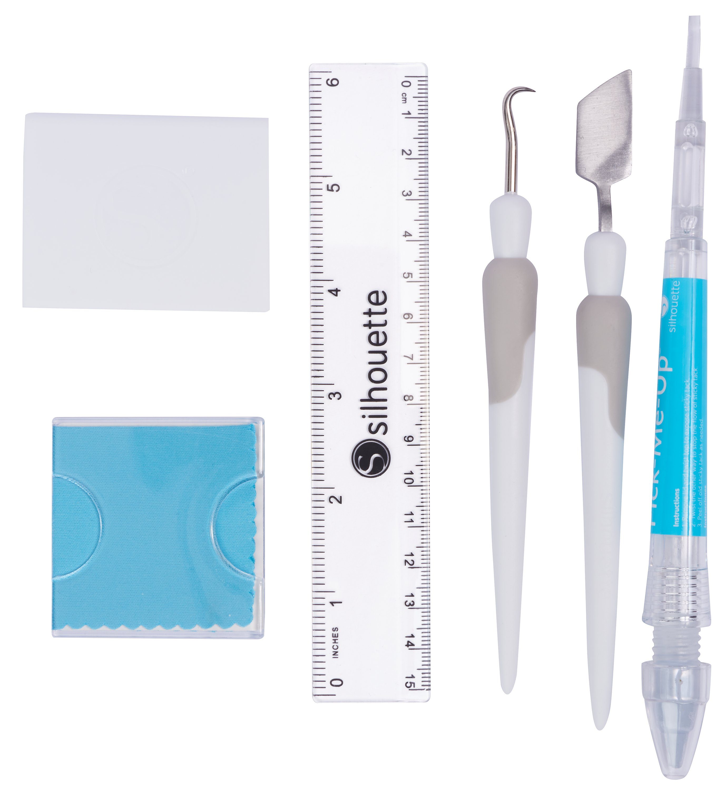 silhouette Papierschneidegerät Schneideplotter Werkzeug-Set Tool Kit, 6-tlg blau