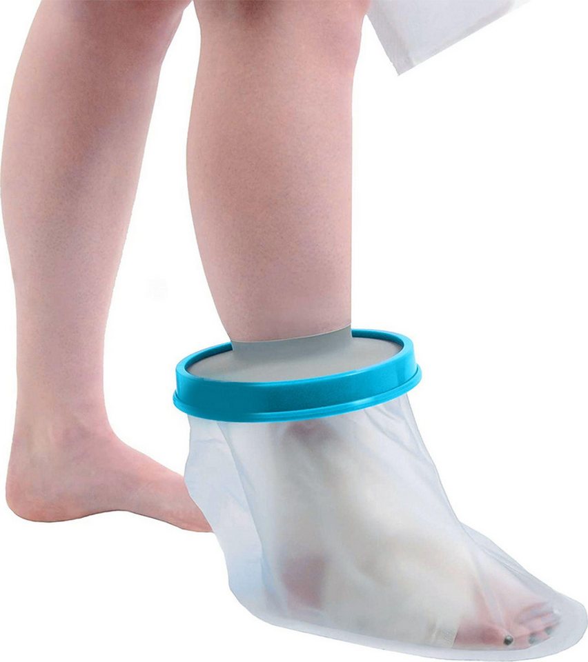 FELIXLEO Gips-und Verbandschutz Wasserdichter Duschschutz für Gipsverbände an Fuß und Bein