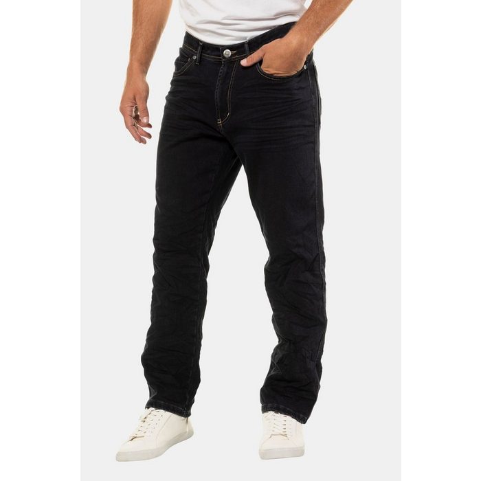JP1880 5-Pocket-Jeans Thermojeans Crash-Look Regular Fit bis Gr. 72/36