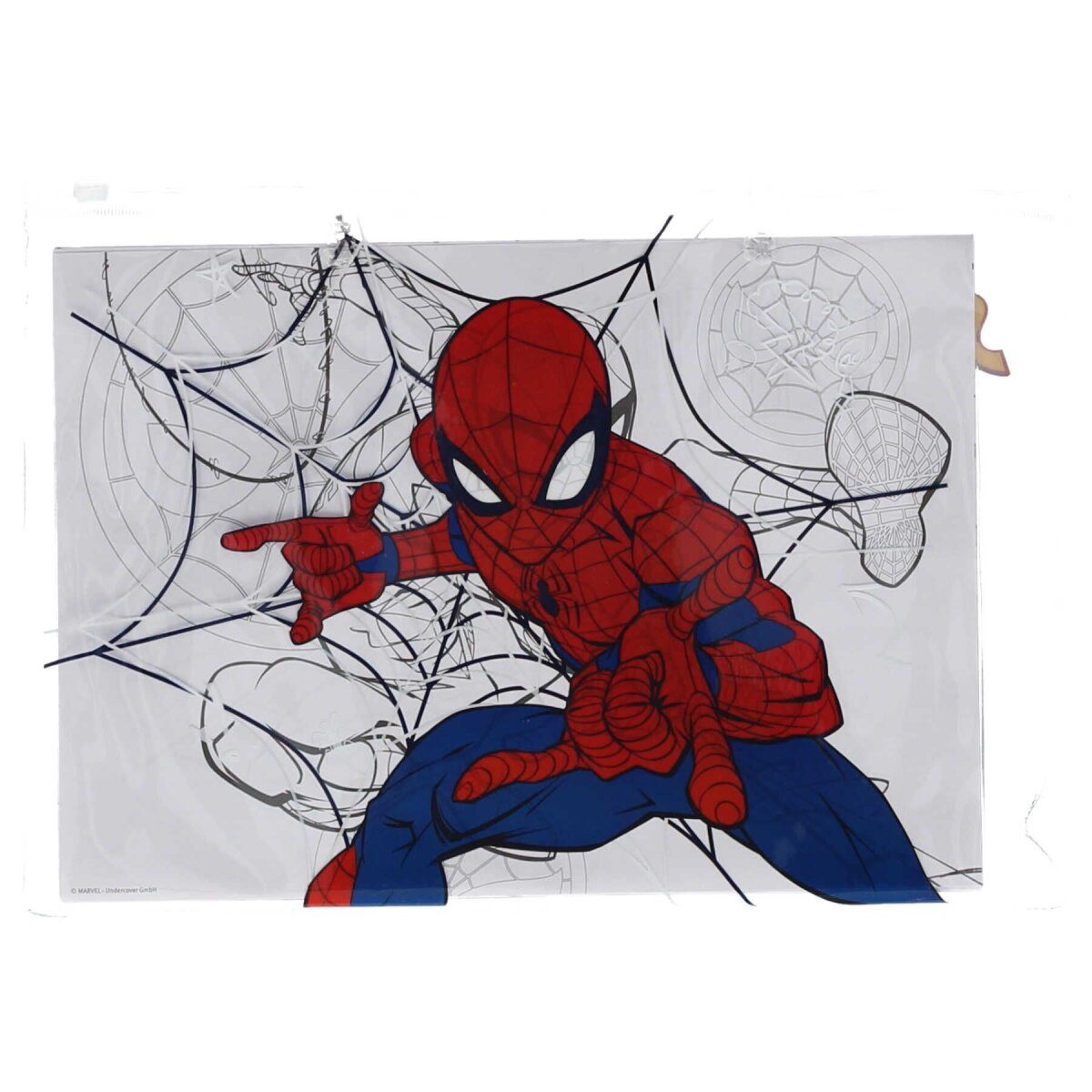Spiderman Kreativset Spiderman Mal- und Zeichenset Tragbares Set für unterwegs