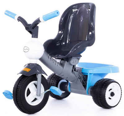 Polesie Dreirad Dreirad Amigo-3 mit Mulde Ablagefach Kinder Pedal Tretfahrzeug +12M