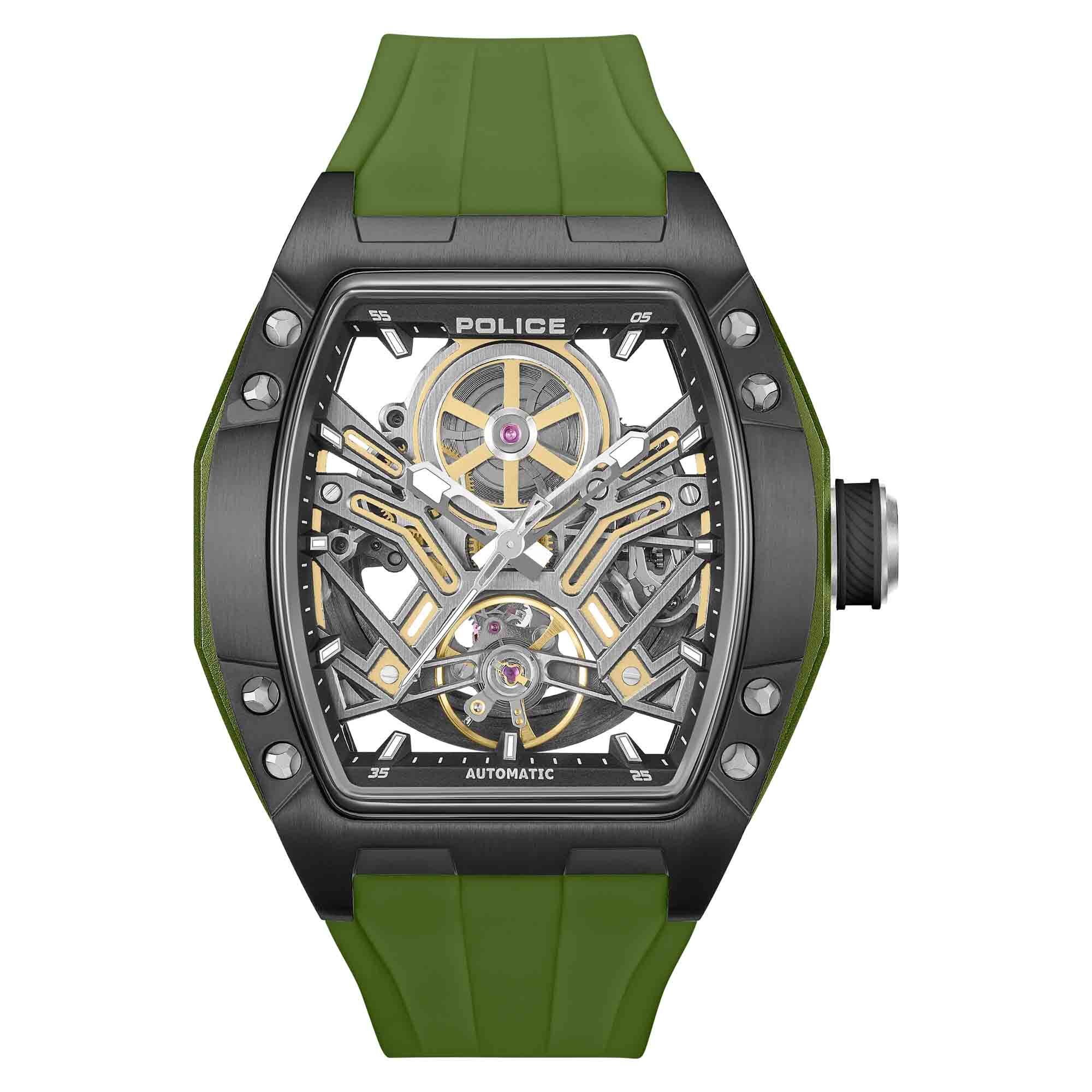 Police Automatikuhr Automatikuhr Herrenuhr 42 mm Automatik Herren