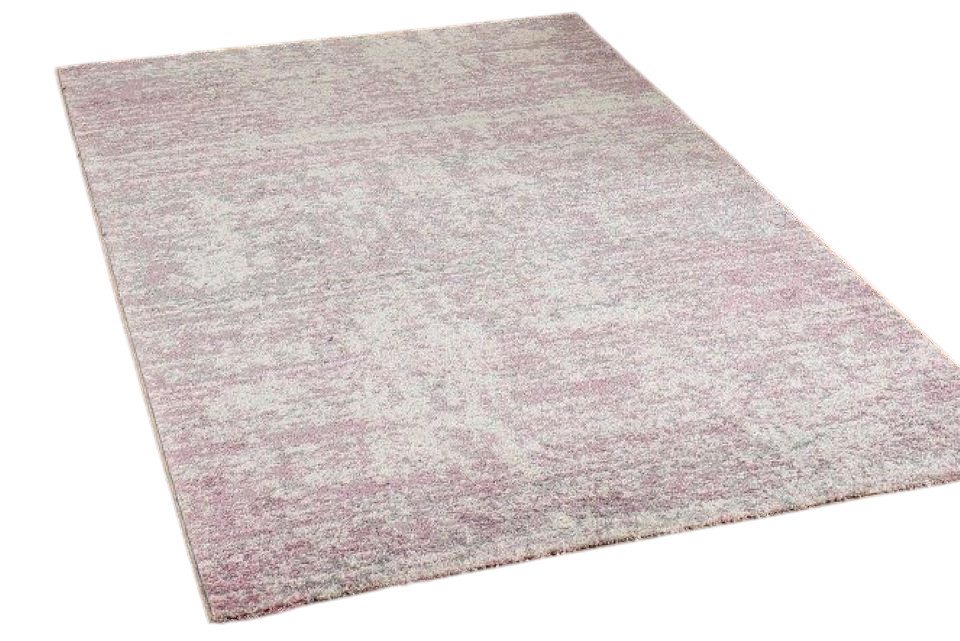 Peyer Syntex Teppich Teppich modern Design, rose, Rechteckig, Höhe: 9 mm, m günstig online kaufen