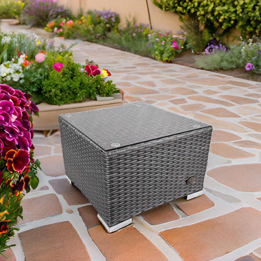 RS Trade Beistelltisch Beistelltisch Rattan günstig online kaufen