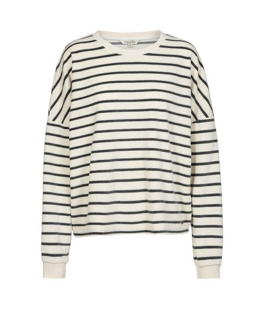 Herrlicher Rundhalspullover Smila Jersey Velour aus günstig online kaufen