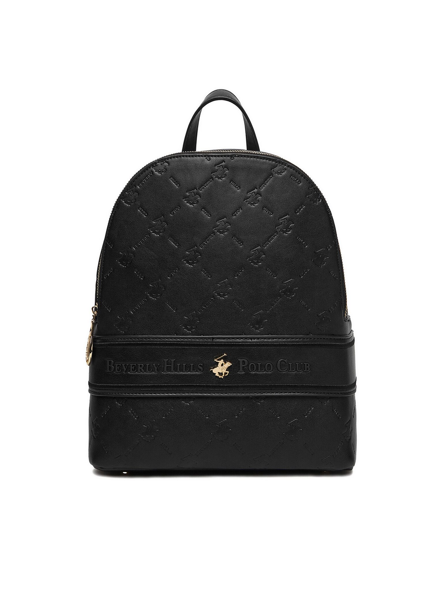 BEVERLY HILLS POLO CLUB Freizeitrucksack Beverly Hills Polo Club Damen-Rucksack Schwarz BEVERLY HILLS POLO CLUB