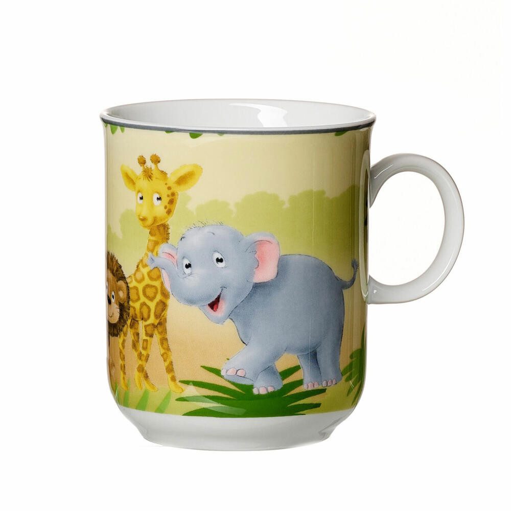 Ritzenhoff & Breker Kinderbecher Afrikatiere 270 ml, Porzellan