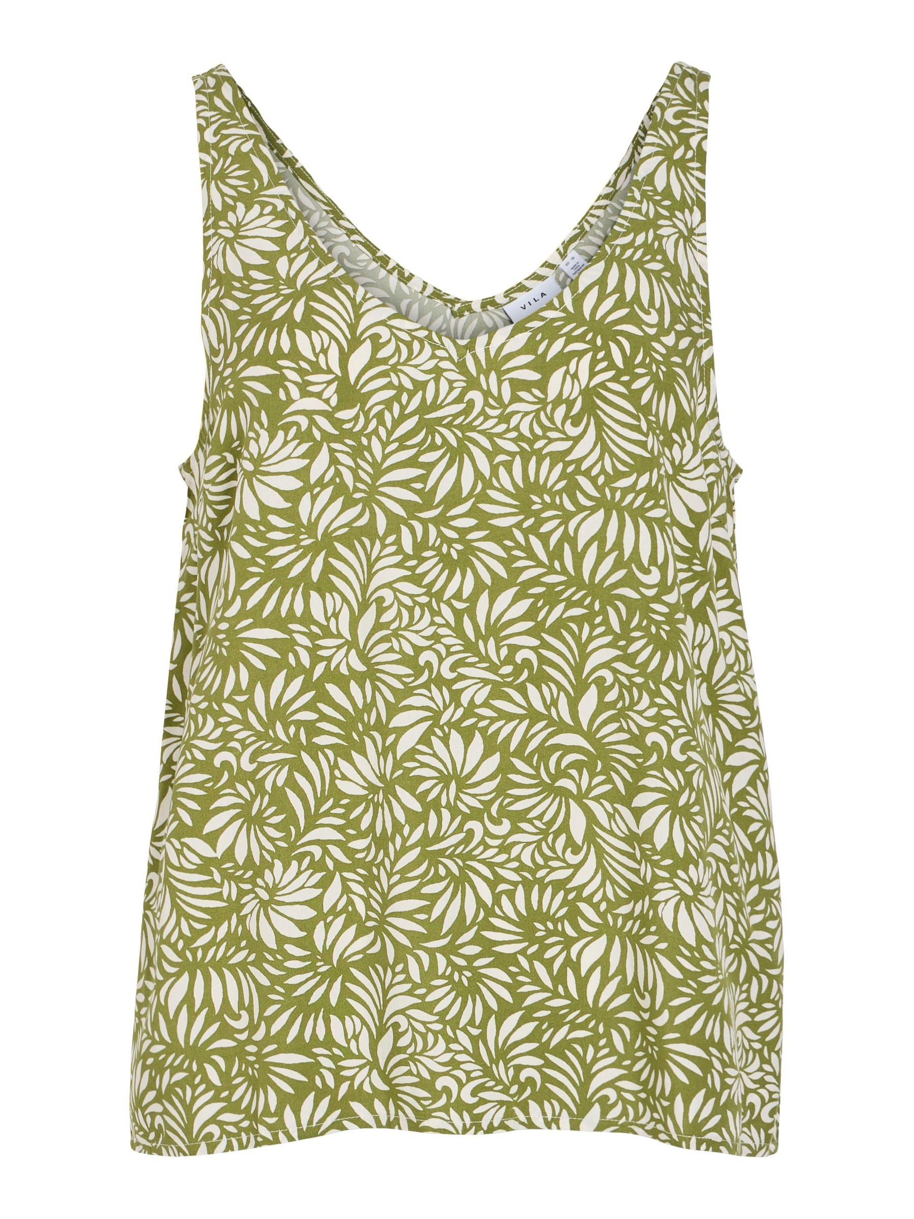 Vila Shirttop VILISE JANE V-NECK S/L TOP/SU