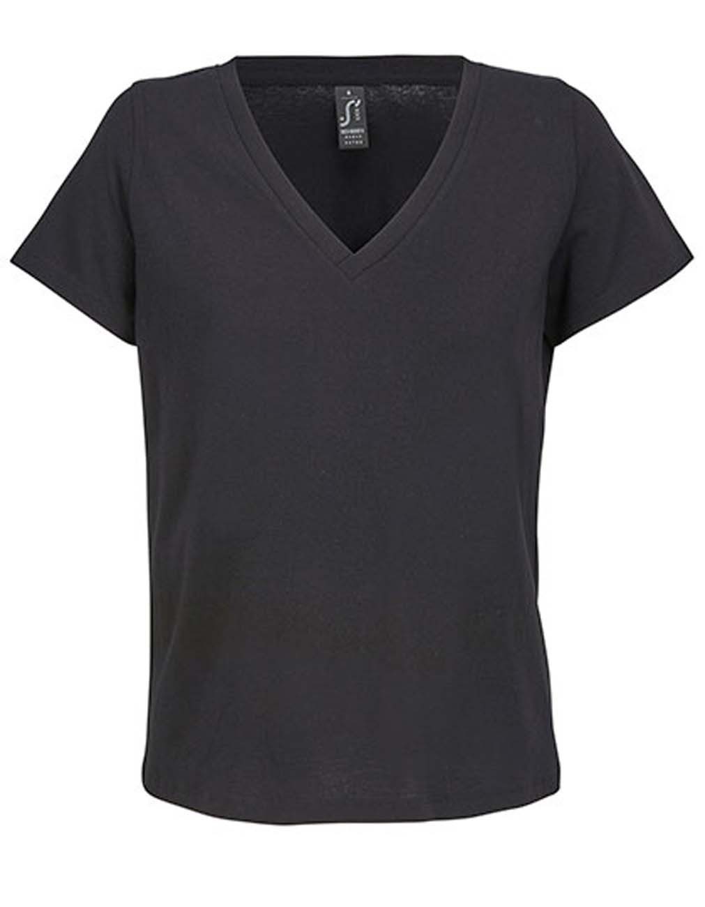 SOLS T-Shirt Damen V-Neck T-Shirt für Frauen Gr. XS bis XXL (1-tlg) aus 100 günstig online kaufen