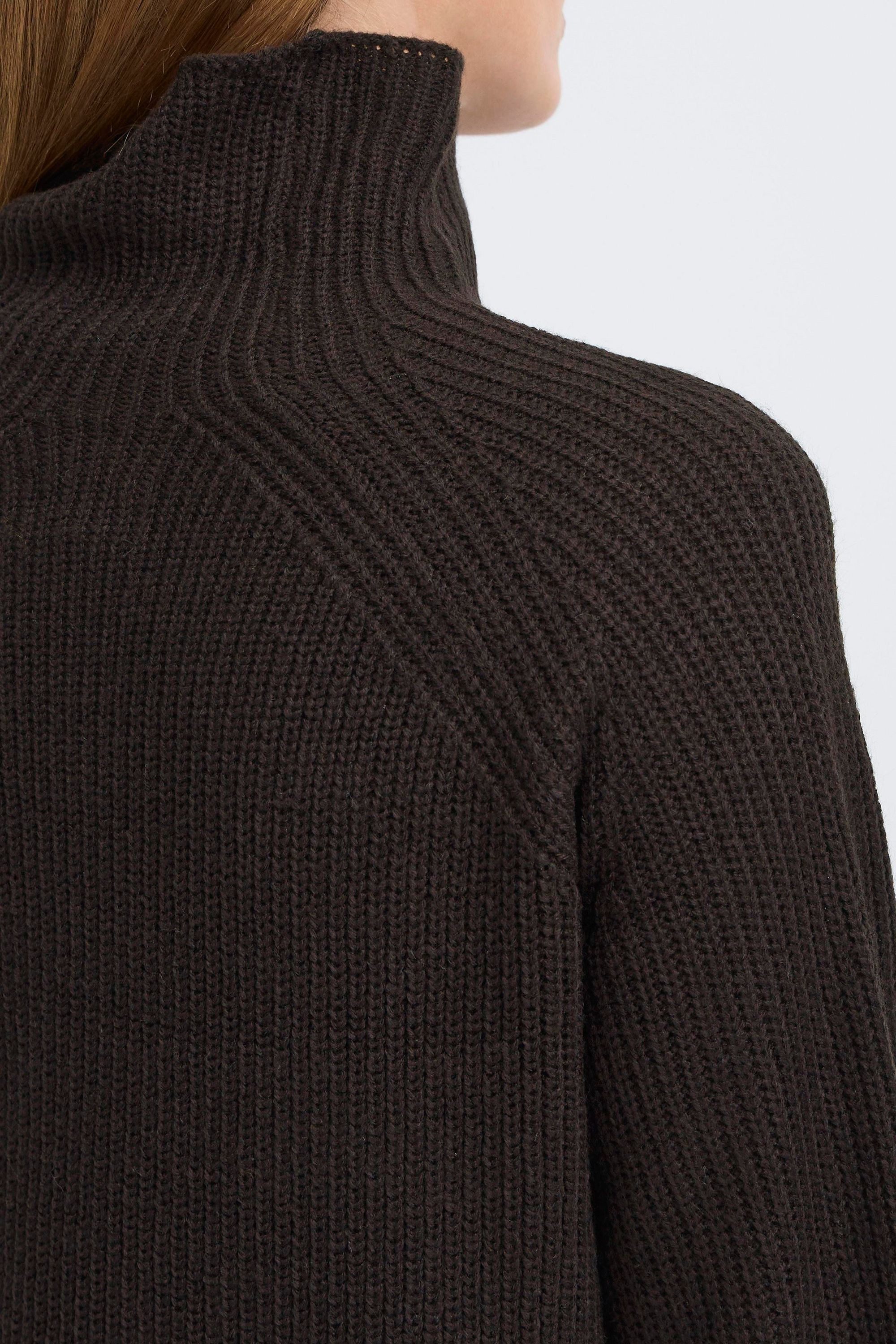 OXMO Strickpullover OXNelly Modischer Rollkragenpullover
