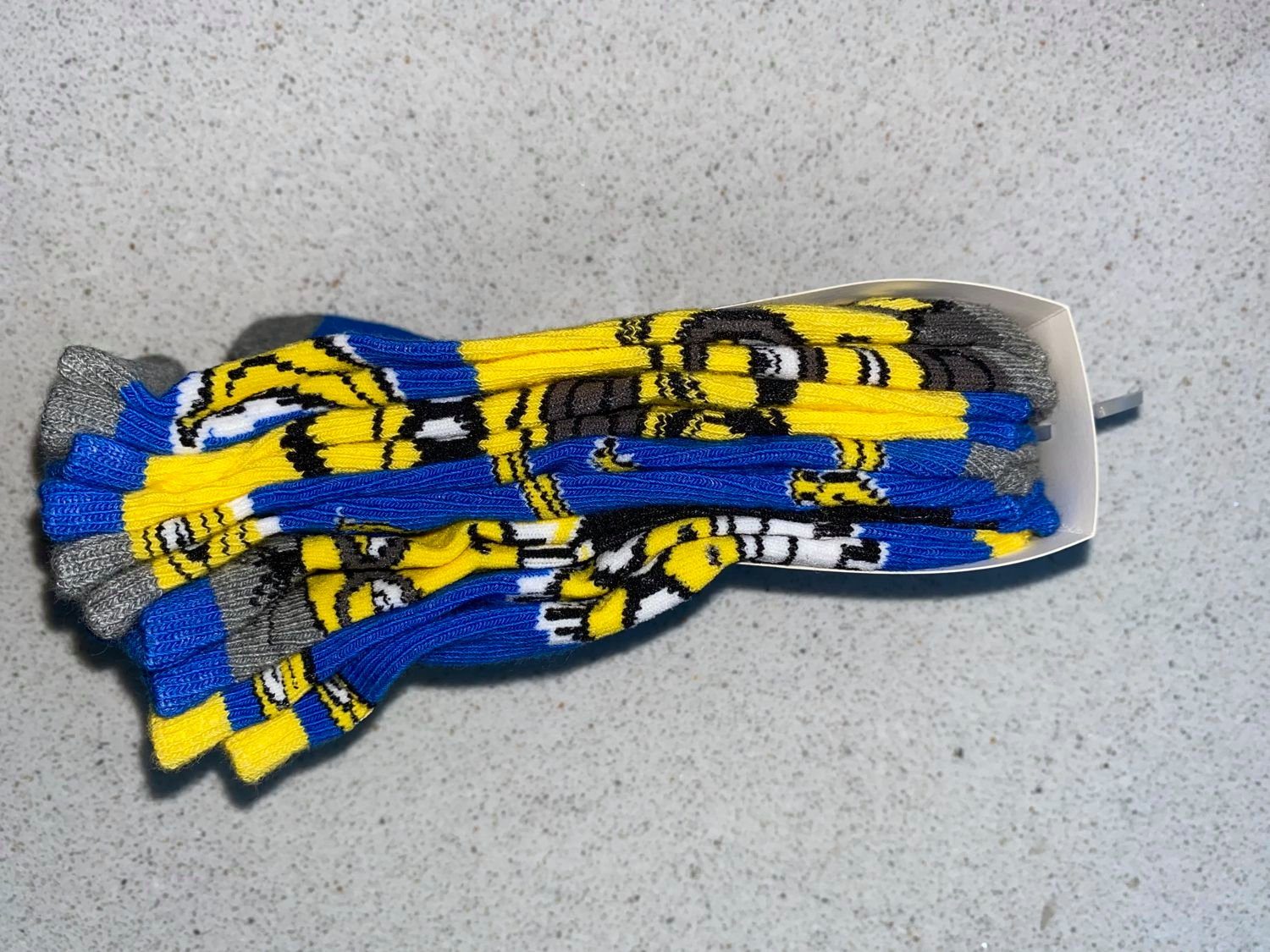 Minions Sneakersocken MINIONS 5 Paar Socken im Set kurze Kinderstrümpfe