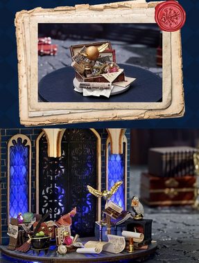 Cute Room 3D-Puzzle Puppenhaus Miniatur DIY hölzernes Zauber Tür, Puzzleteile, DIY Miniatur Modellbausatz zum basteln-Zauberflaschen-Serie