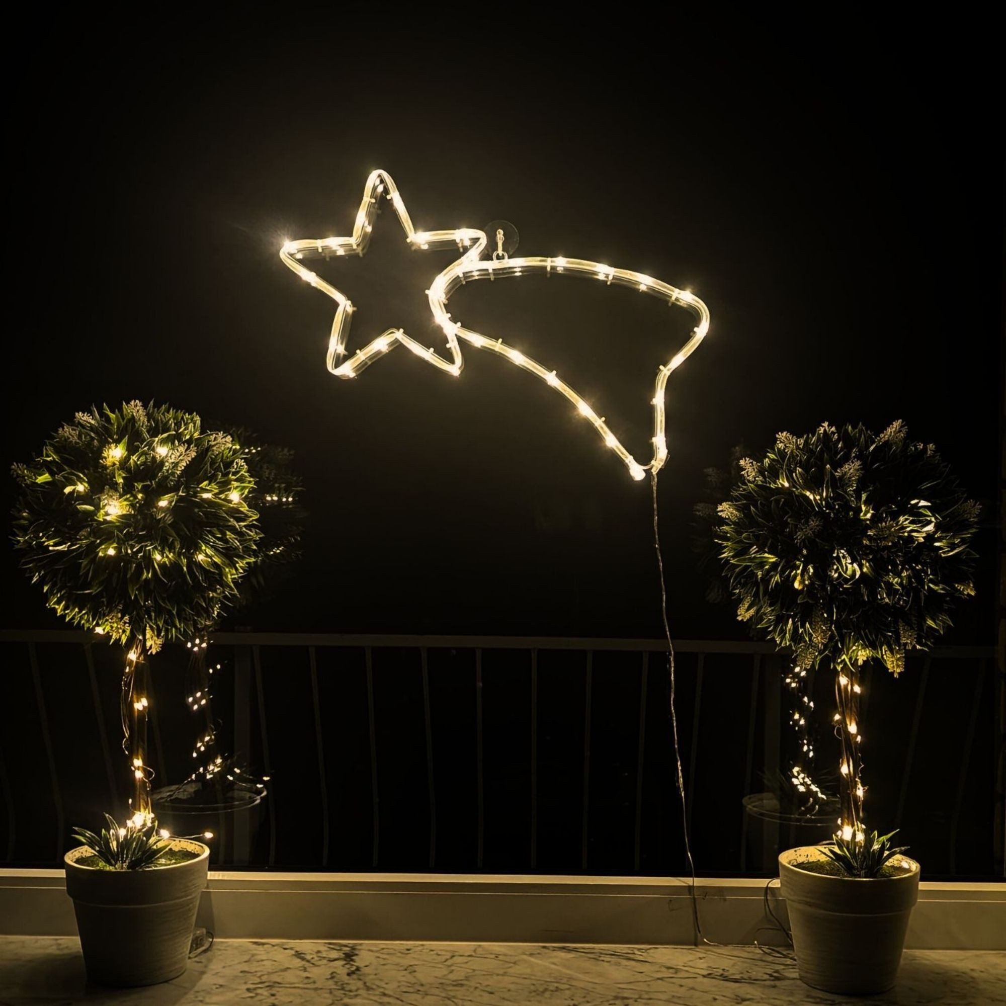 Kamelio LED Fensterbild LED Fensterdeko Weihnachten günstig online kaufen