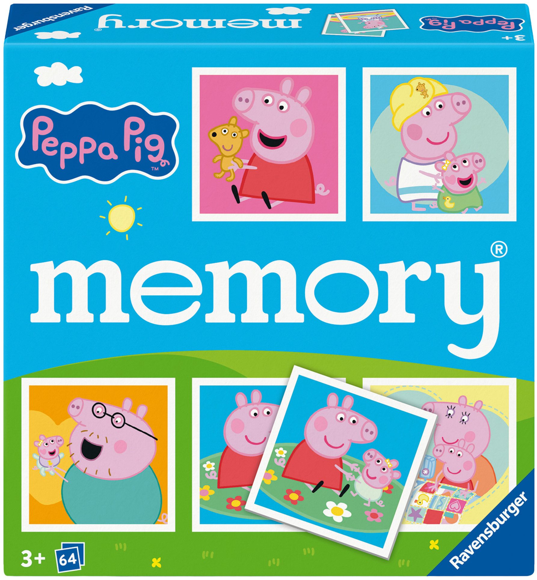 Ravensburger Spiel memory® Peppa Pig, Gesellschaftsspiel & Brettspiel, Made in Europe