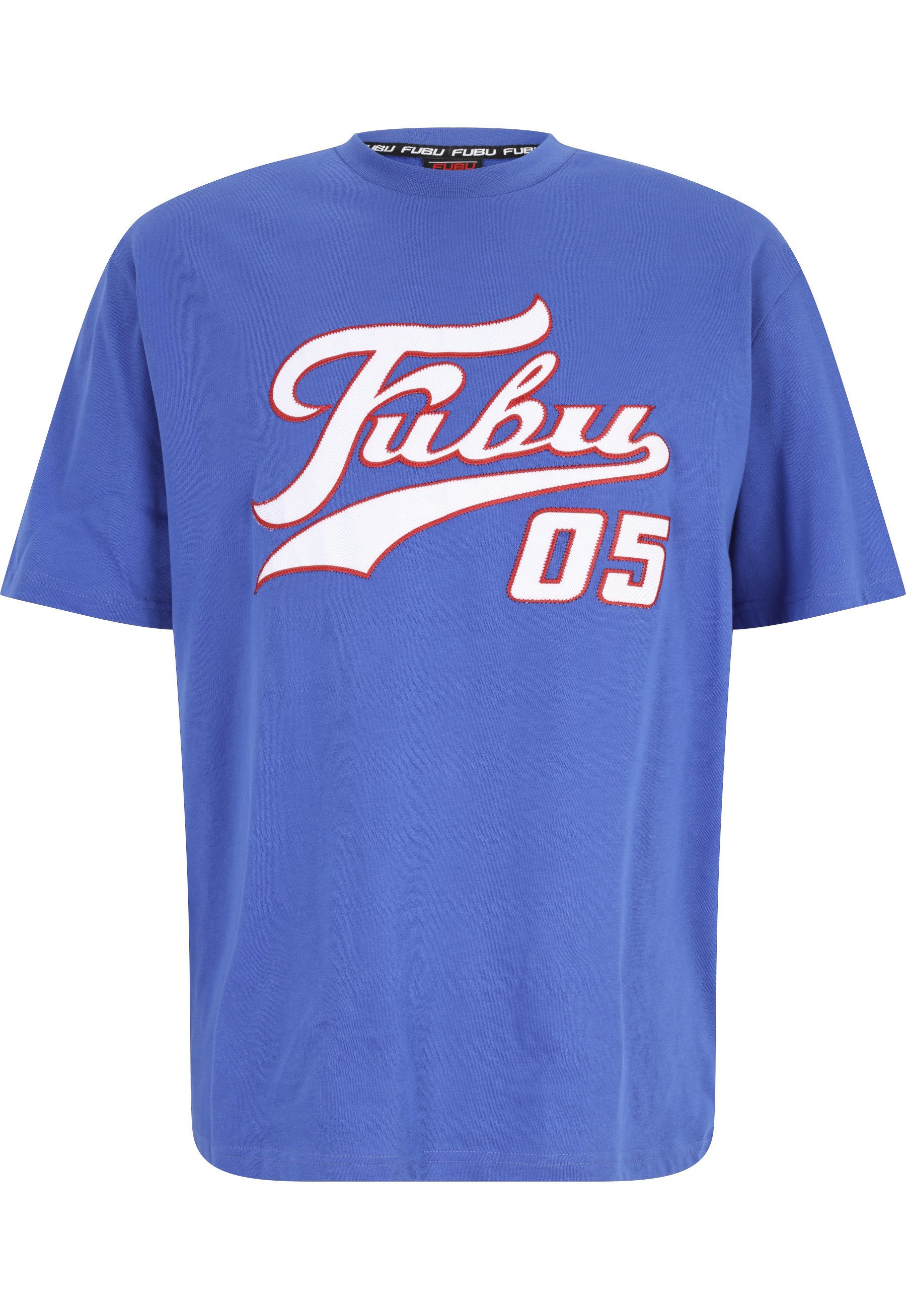 Fubu T-Shirt Fubu FBMQ12111BLU Fubu Varsity T-Shirt (1-tlg)