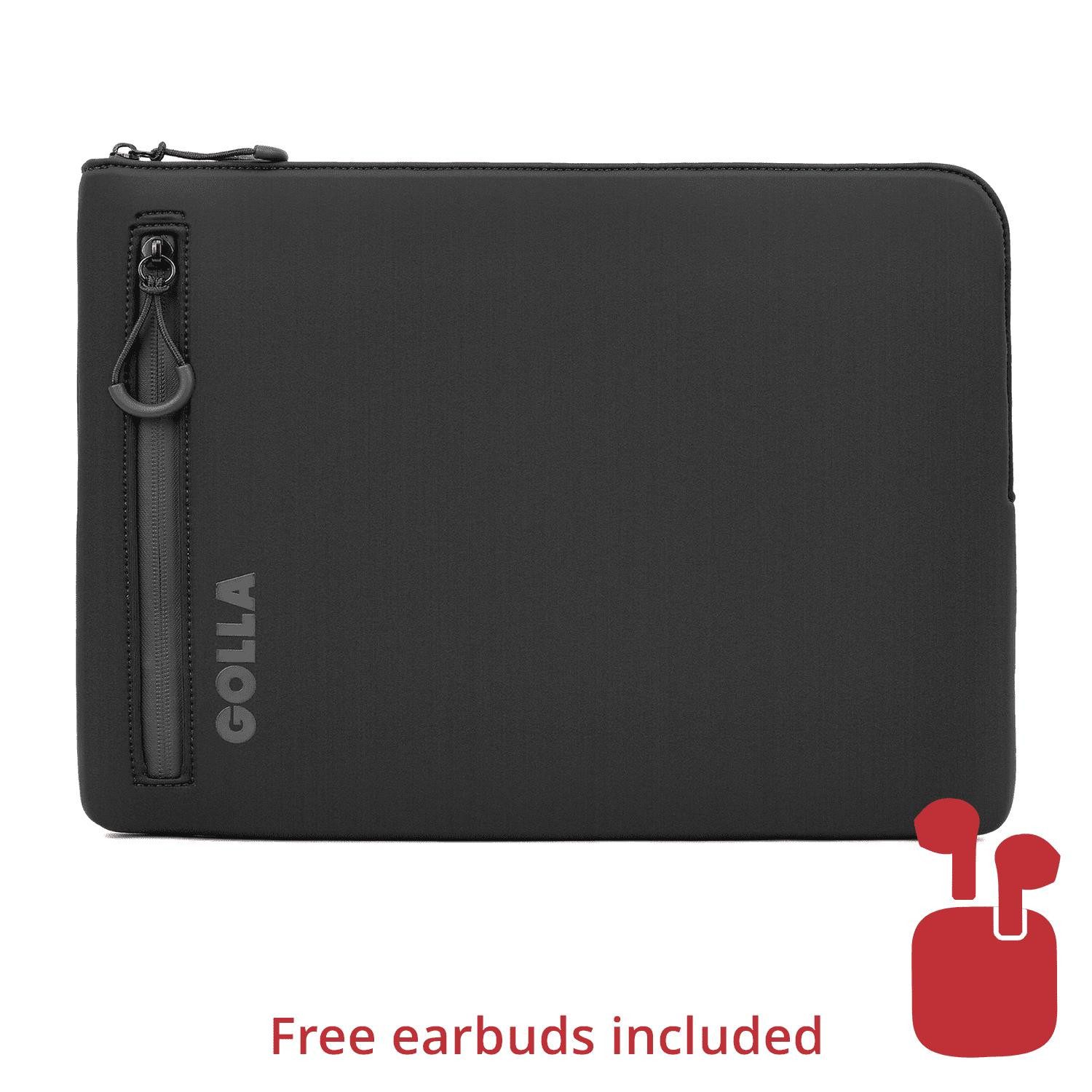 Aufkleber Golla Laptop Sleeve 15" schwarz - Laptoptasche Neopren Laptop Tasche