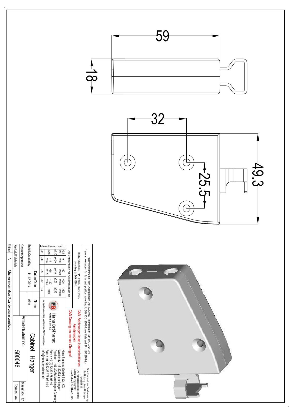 SO-TECH® Montagezubehör Schrankhalter weiß inkl. Aufhängeschienen, Oberschrankhalter Belastbarkeit bis 120 kg