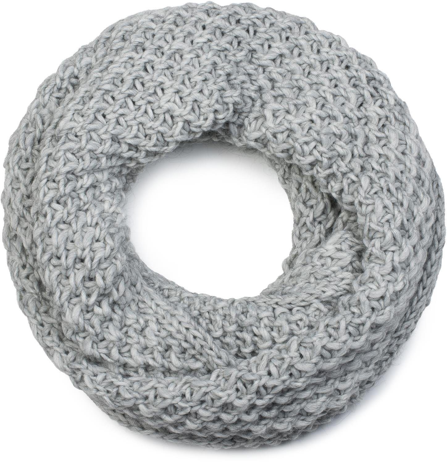styleBREAKER Strickschal Grobstrick Loop Schal, (1-St) günstig online kaufen