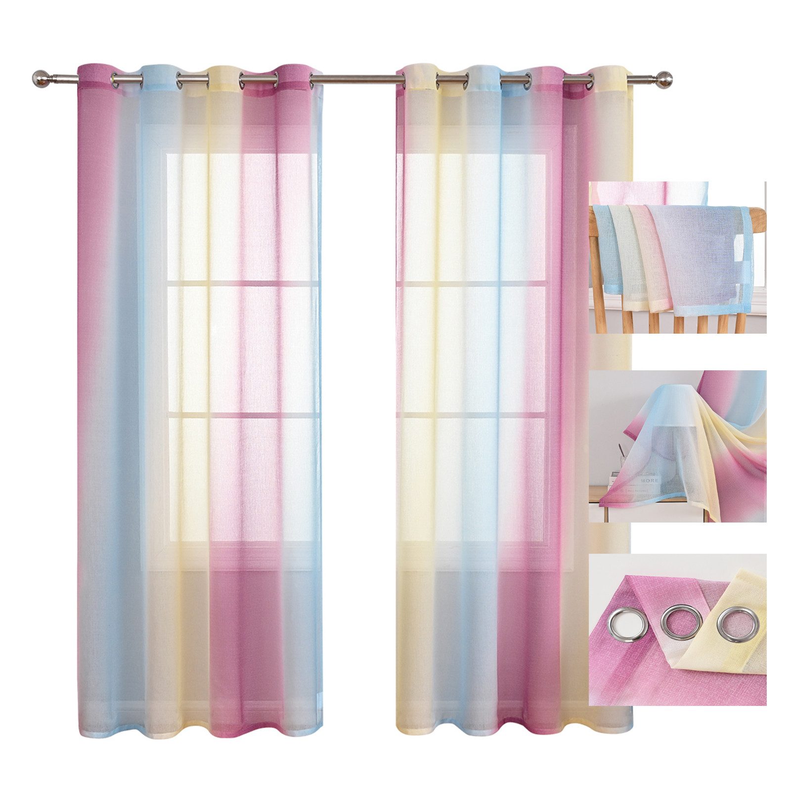 BTTO V&G Scheibengardine 1/2er Set Vorhang, günstig online kaufen