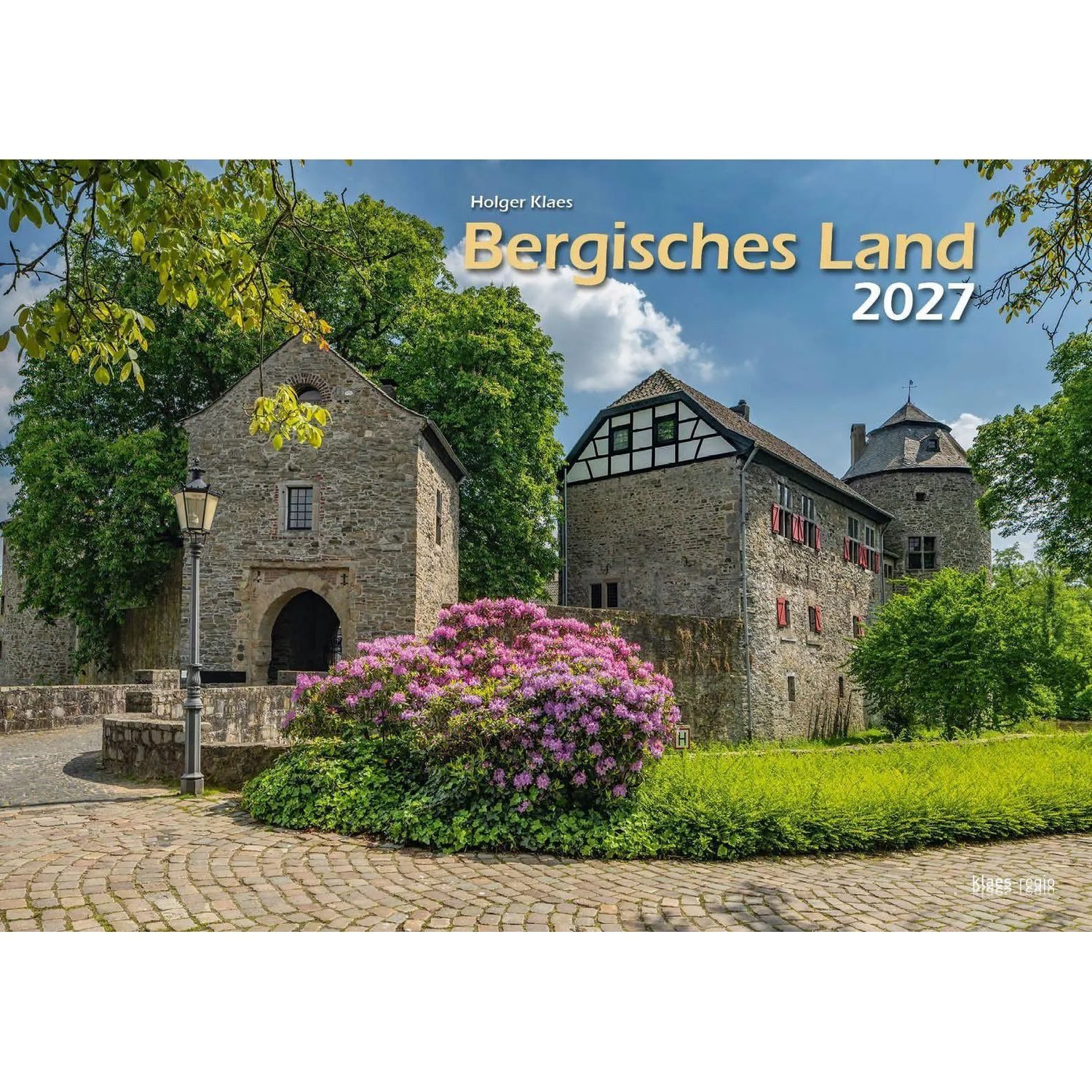 Wandkalender Bergisches Land 2027 Bildkalender A3 quer, spiralgebunden