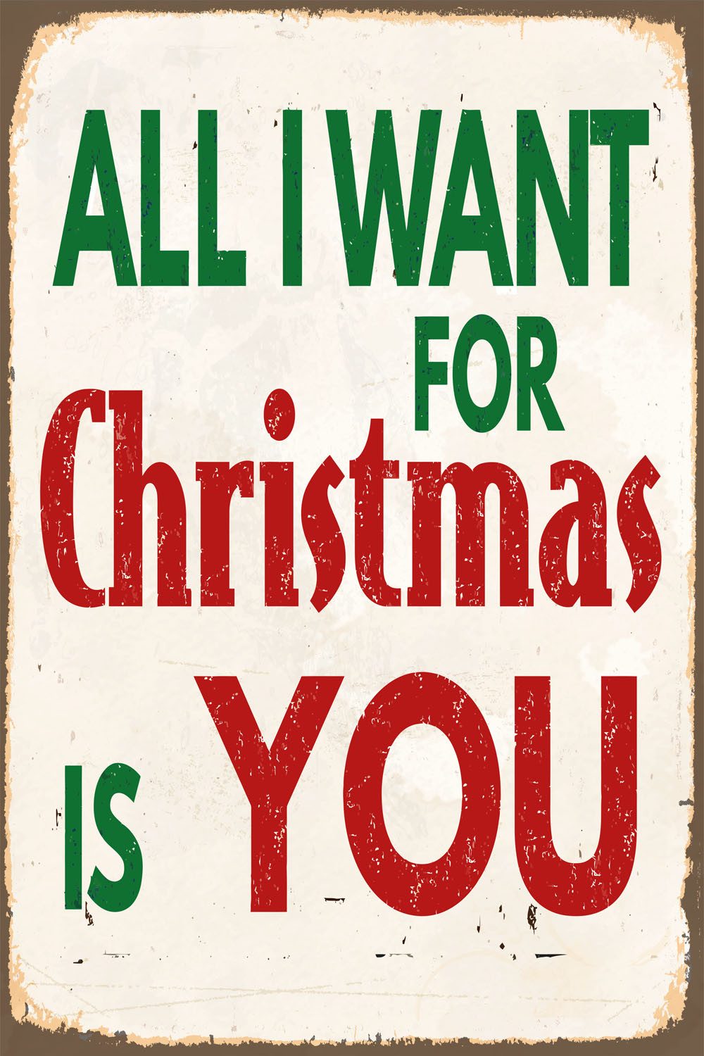 queence Alu-Dibond-Druck Christmas, Weihnachten (1 St), Spruch, Weihnachten, Schild