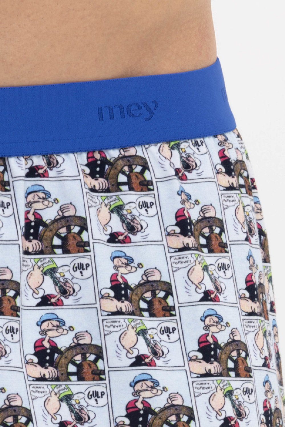 1 1-tlg., Short Mey Pyjamahose Popeye Mey Serie 31094 (1 Stück, Pants Stück)