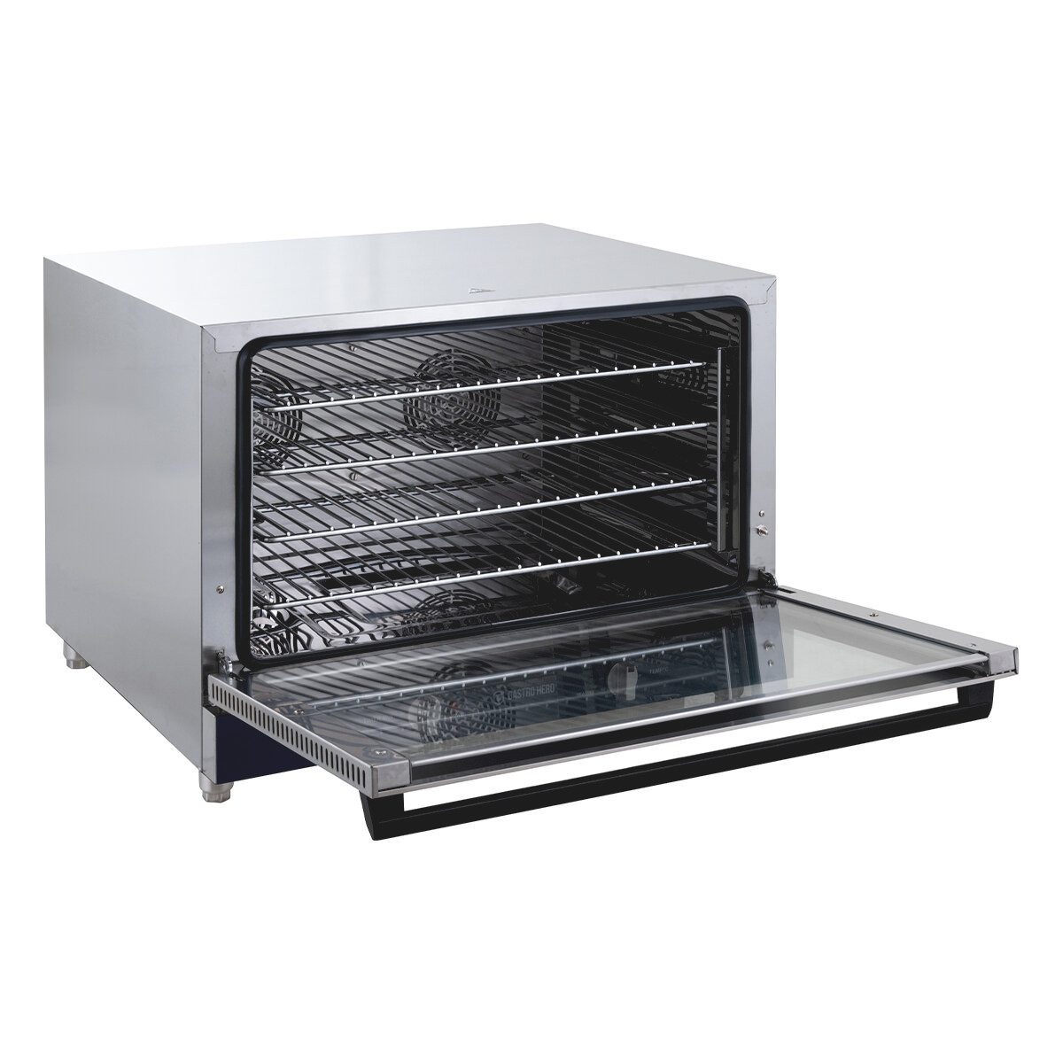 GastroHero Dampfbackofen Heißluftofen 4x GN 1/1 - Umluft Ofen aus Edelstahl - Profi Gastro Heißluftofen 4x GN 1/1 - Umluft Ofen aus Edelstahl - Profi Gastro