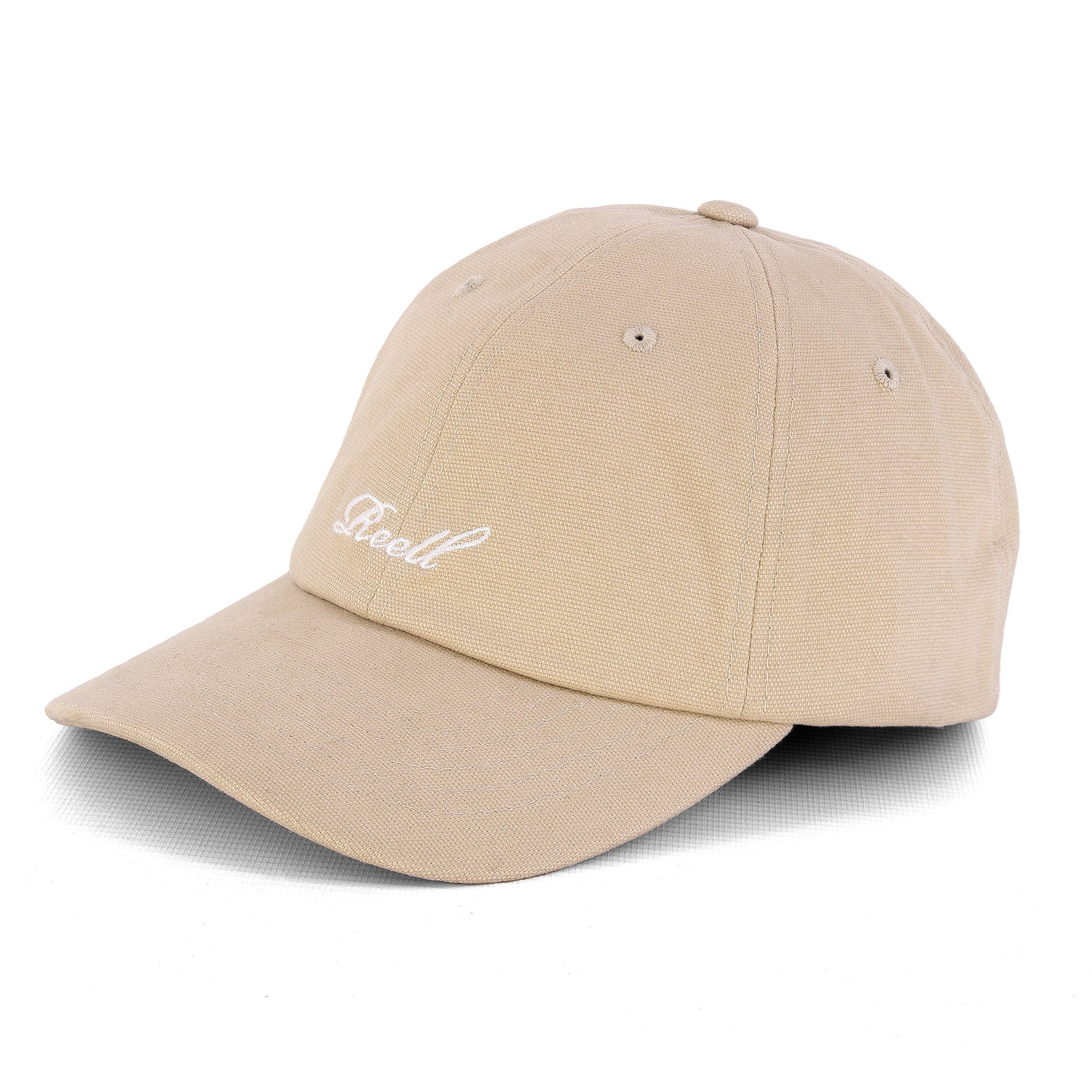Baseball Cap Cap Reell Single Script, F oatmeal