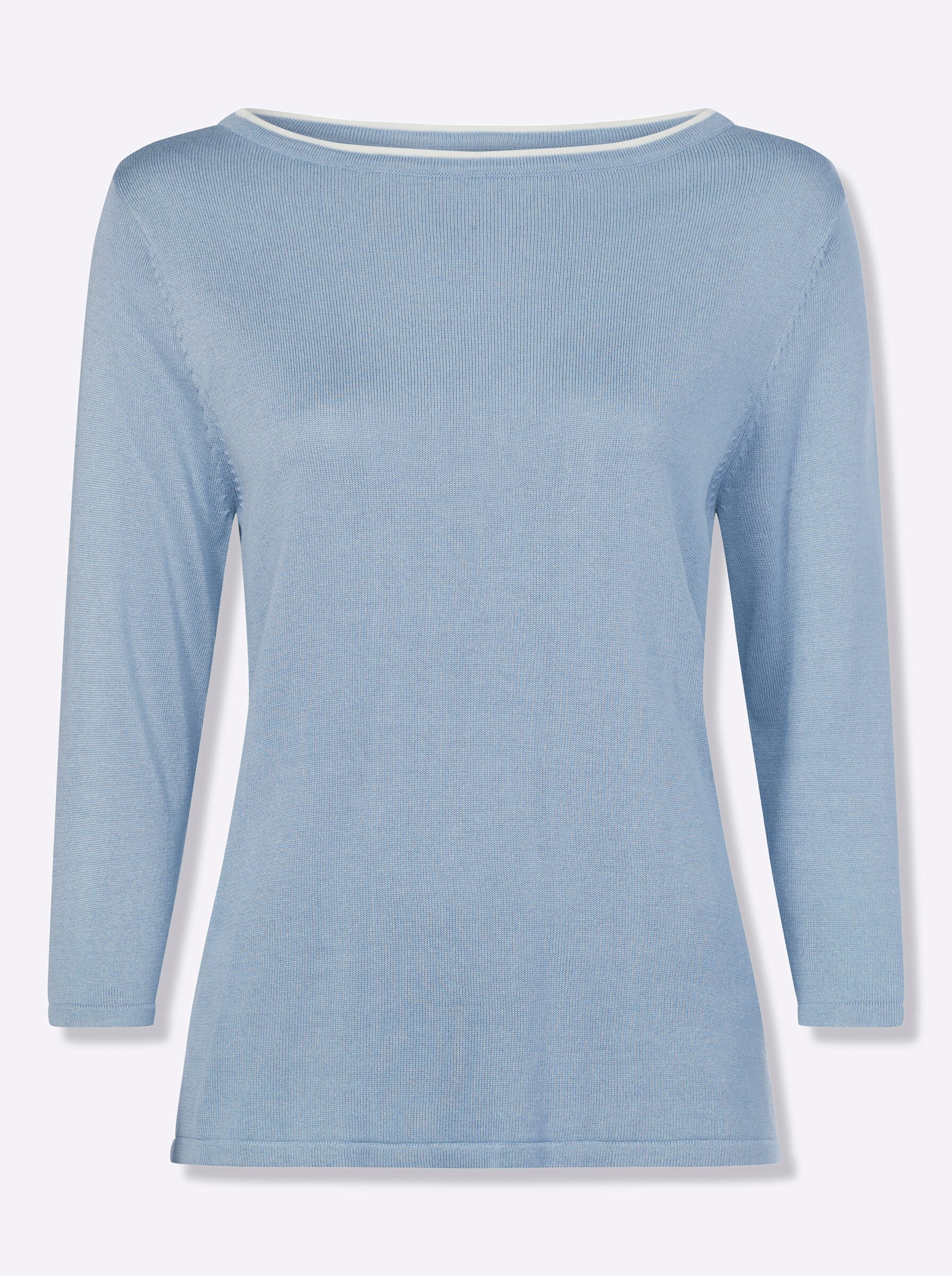 Sieh an! Strickpullover 3/4 Arm-Pullover . günstig online kaufen