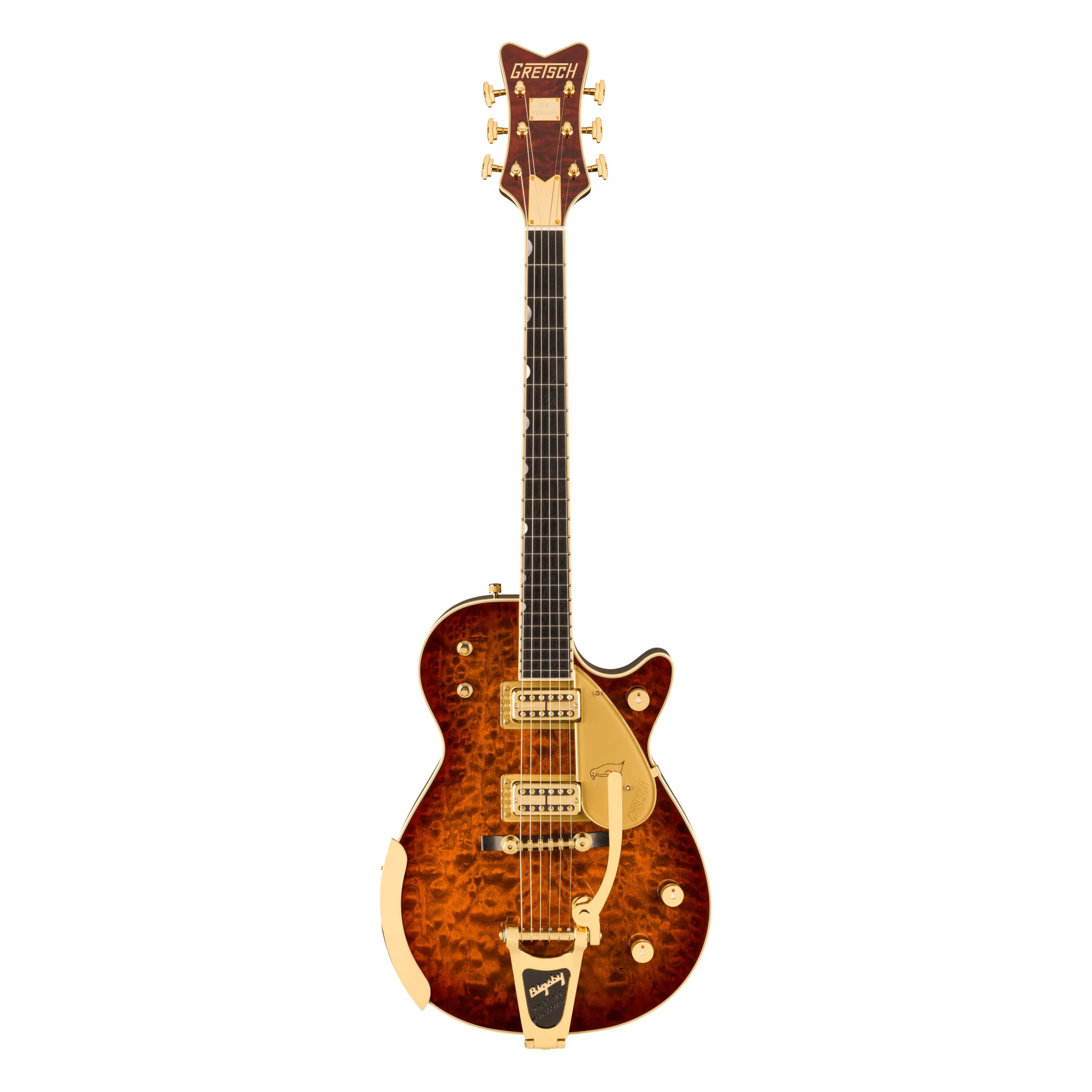 Gretsch Halbakustik-Gitarre, Halb-Akustik Gitarren, Semi Hollow-Modelle, LTD Professional G6134TGQM-59 - Halbakustik Gitarre