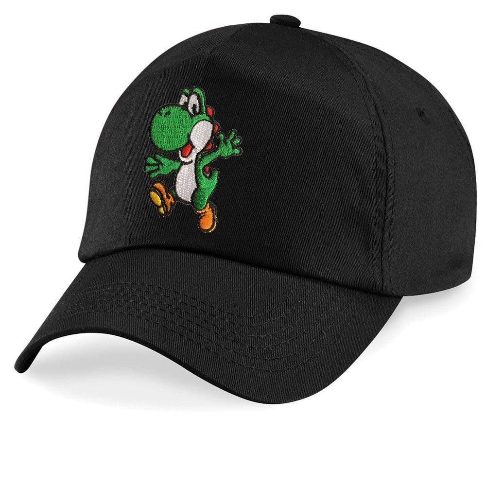 Blondie & Brownie Baseball Cap Kinder Yoshi Stick Patch Mario Luigi Super Retro Konsole One Size