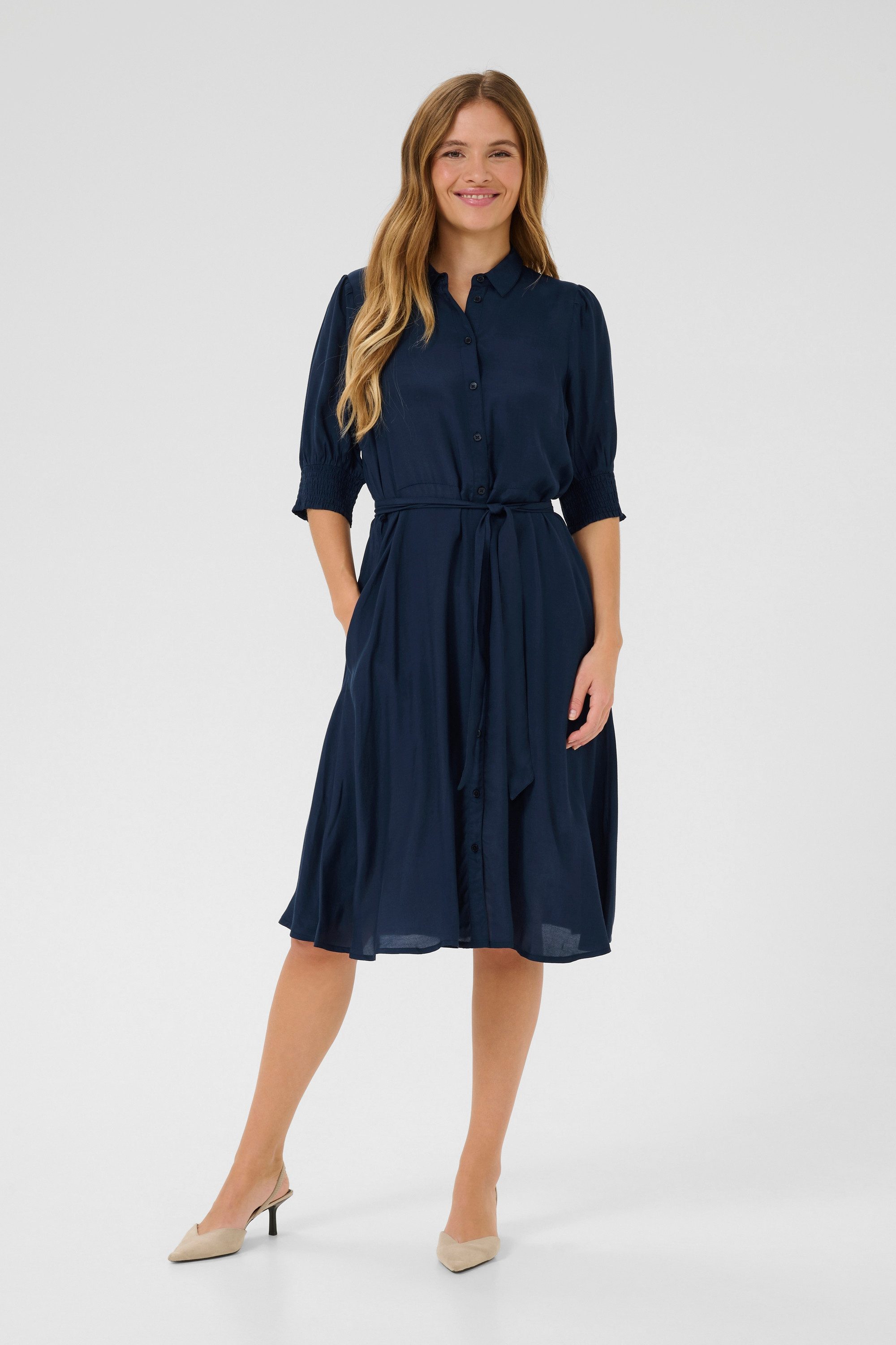 KAFFE Blusenkleid Kleid KAemine günstig online kaufen