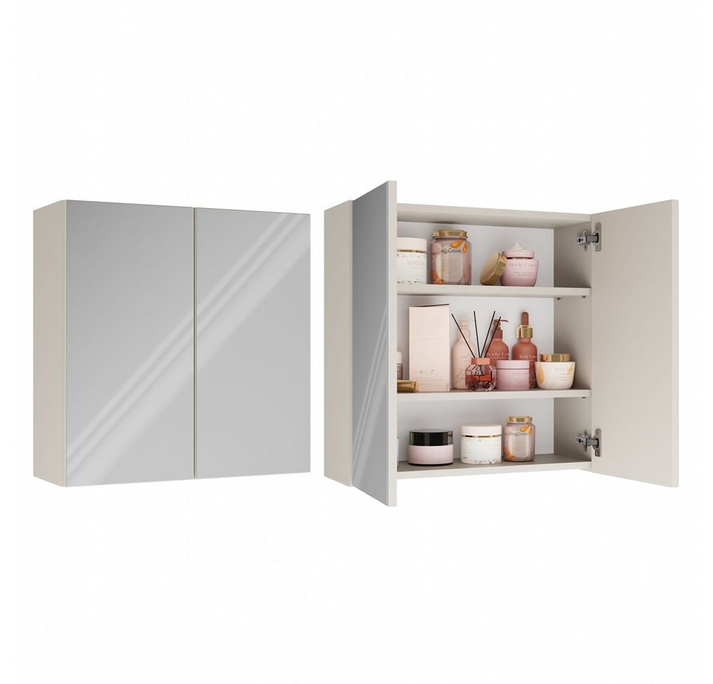 MAGOWA Badezimmerspiegelschrank MAGOR Spiegelschrank – kompakter Stauraum über dem Waschbecken MAGOR 1 Breite 40 cm - MAGOR 2 Breite 60 cm