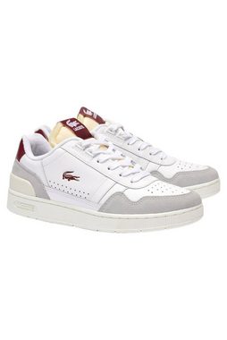 Lacoste Damen Sneaker T-CLIP LEATHER COLOR POP Sneaker