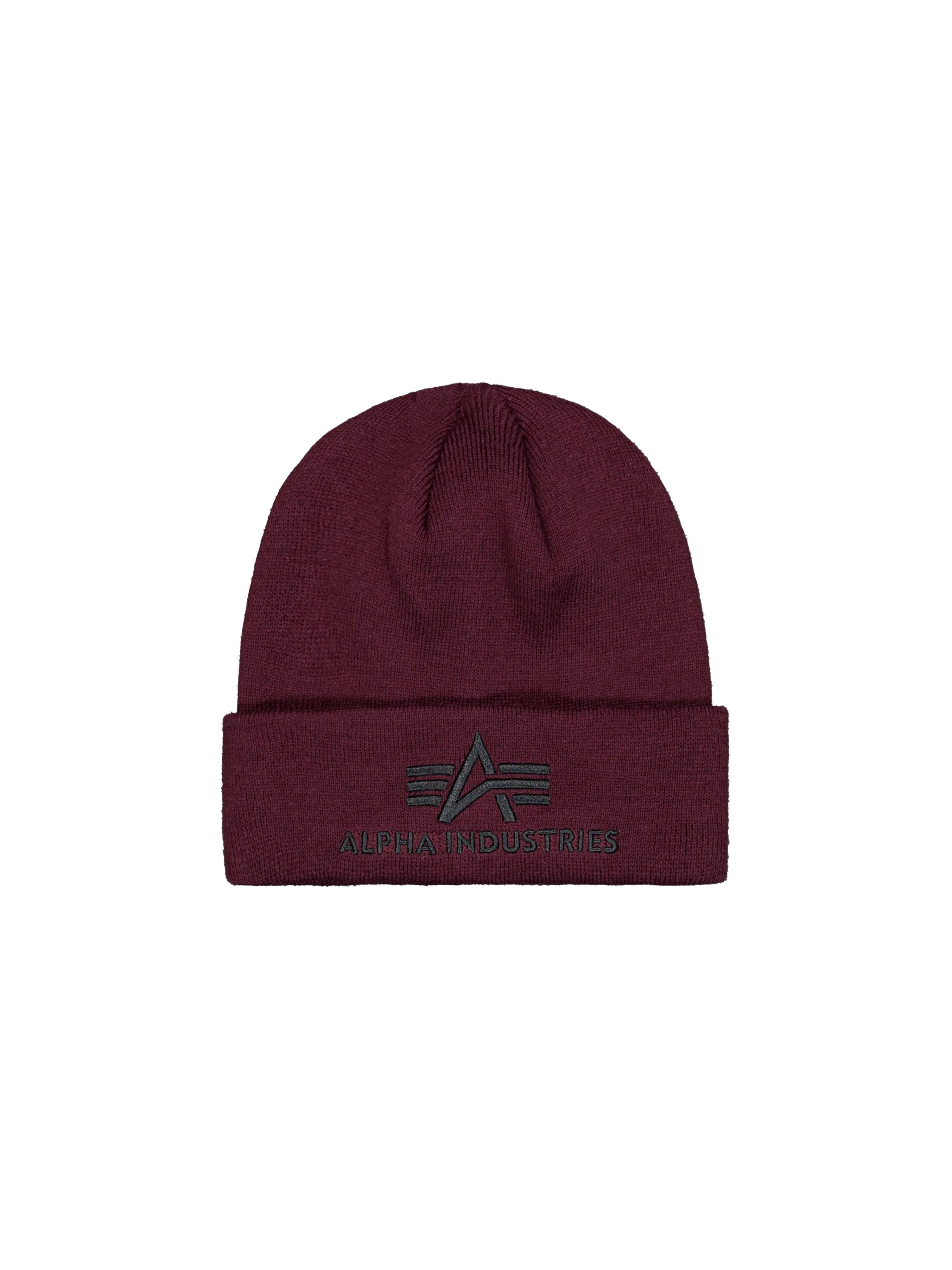 Alpha Industries Beanie - 3D Beanie - Mütze Herren - Beanie - Wintermütze - Logo Mütze