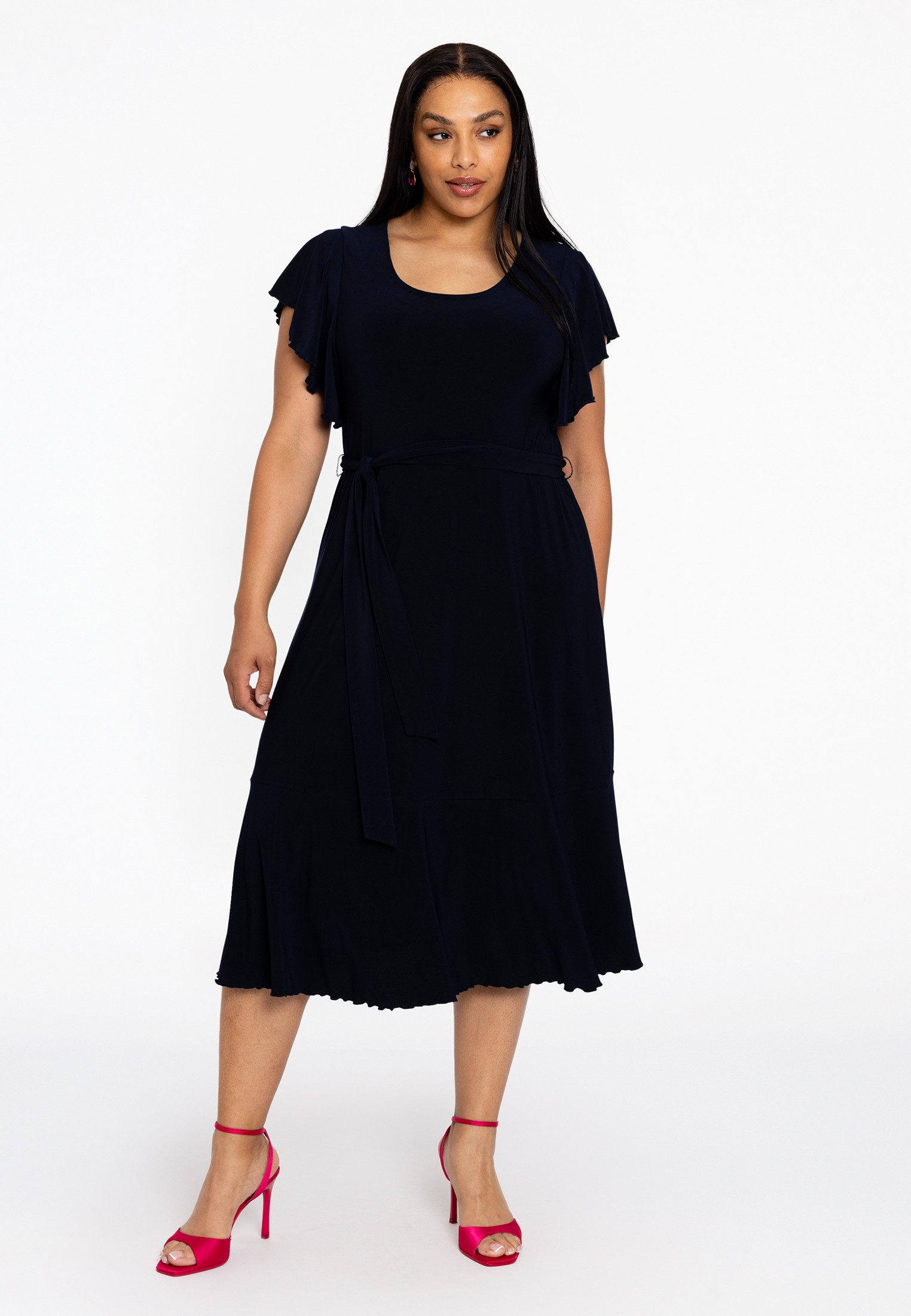 YOEK A-Linien-Kleid Damen Kleid Große Größen günstig online kaufen